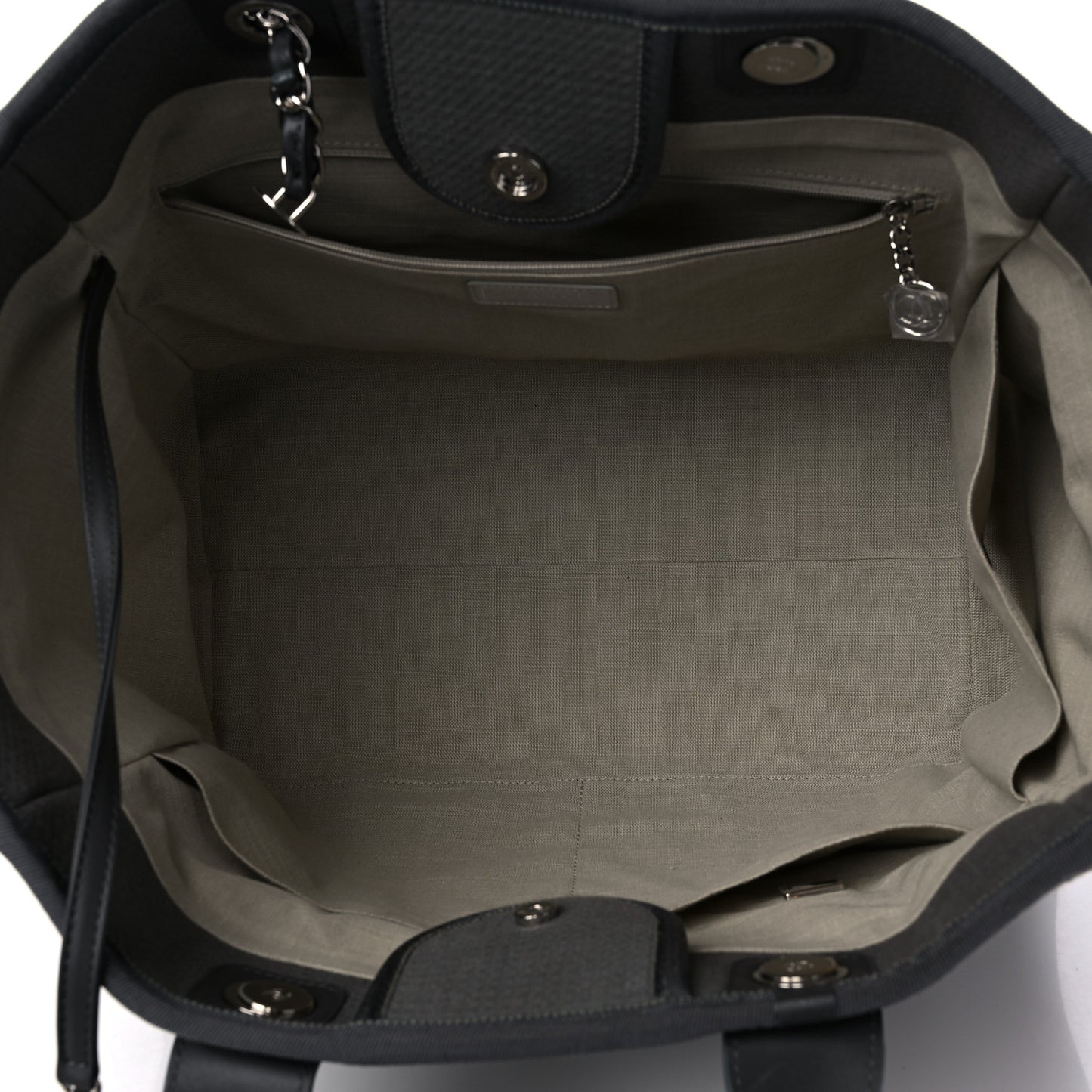 Mixed Fibers Small Deauville Tote Grey