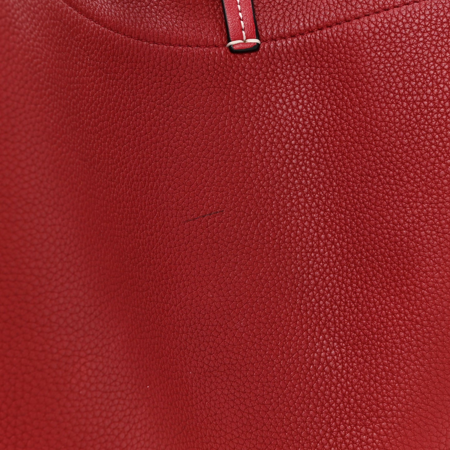 Calfskin Barcelona Tote Scarlet Red