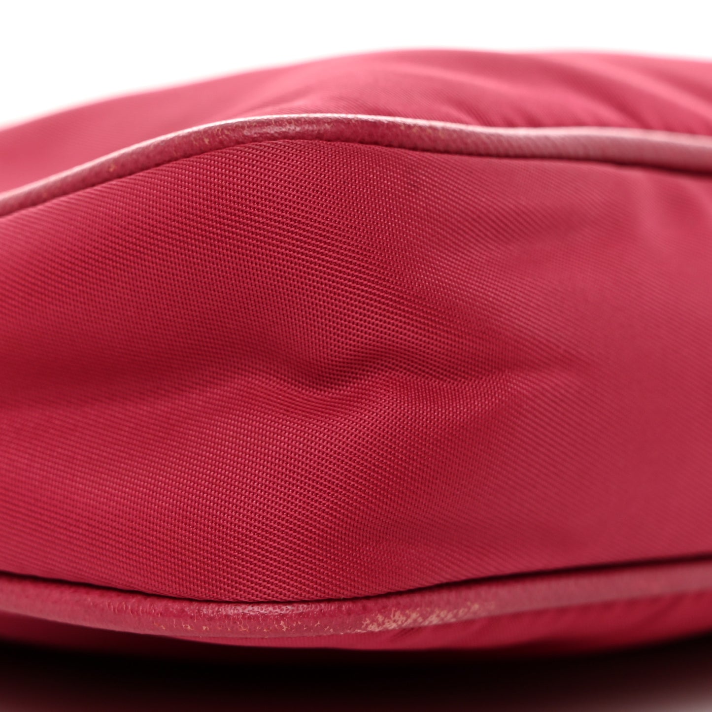 Tessuto Nylon Saffiano Crossbody Bag Ibisco