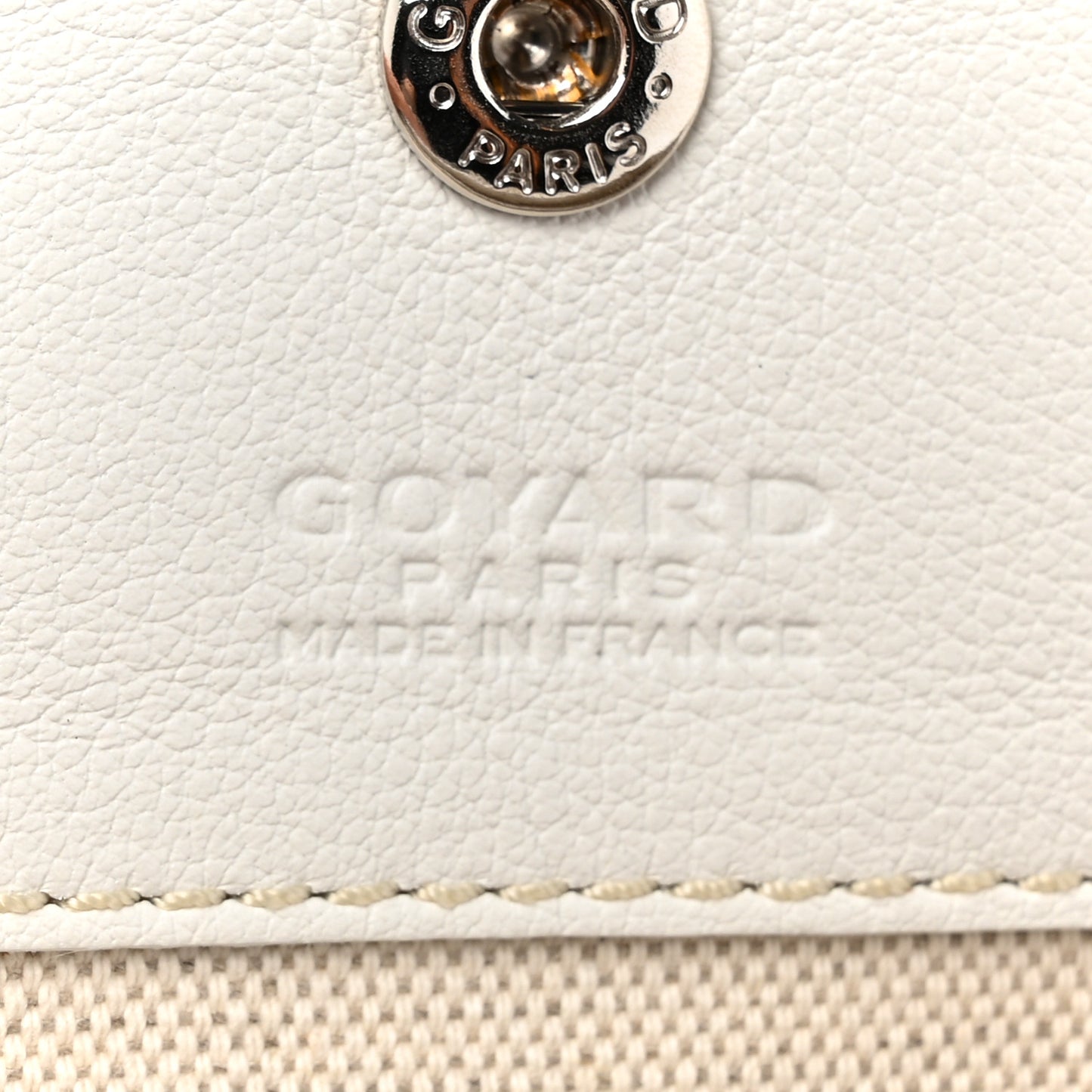 Goyardine Saint Louis PM White