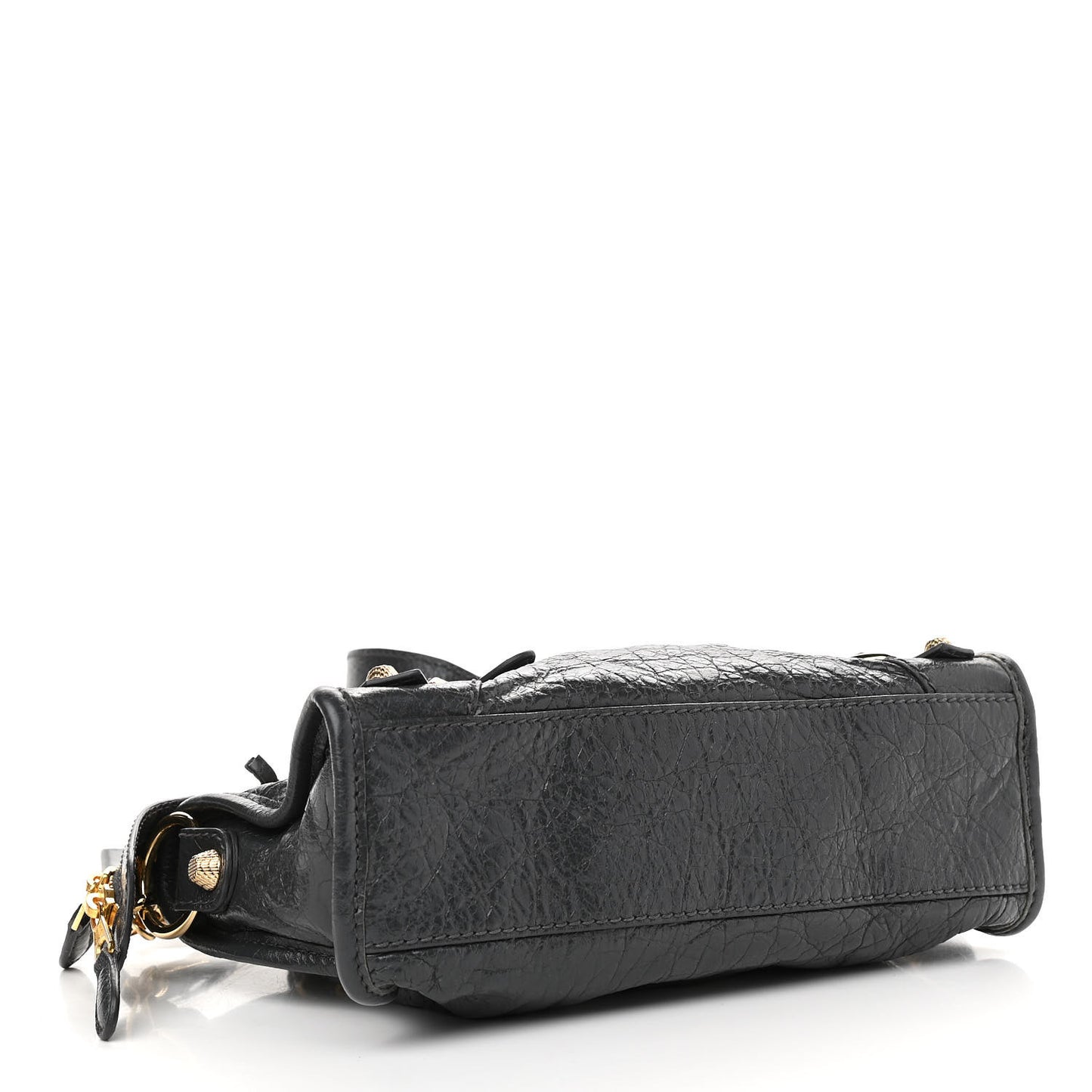 Agneau Giant 12 Gold Hardware Mini City Gris Fossile