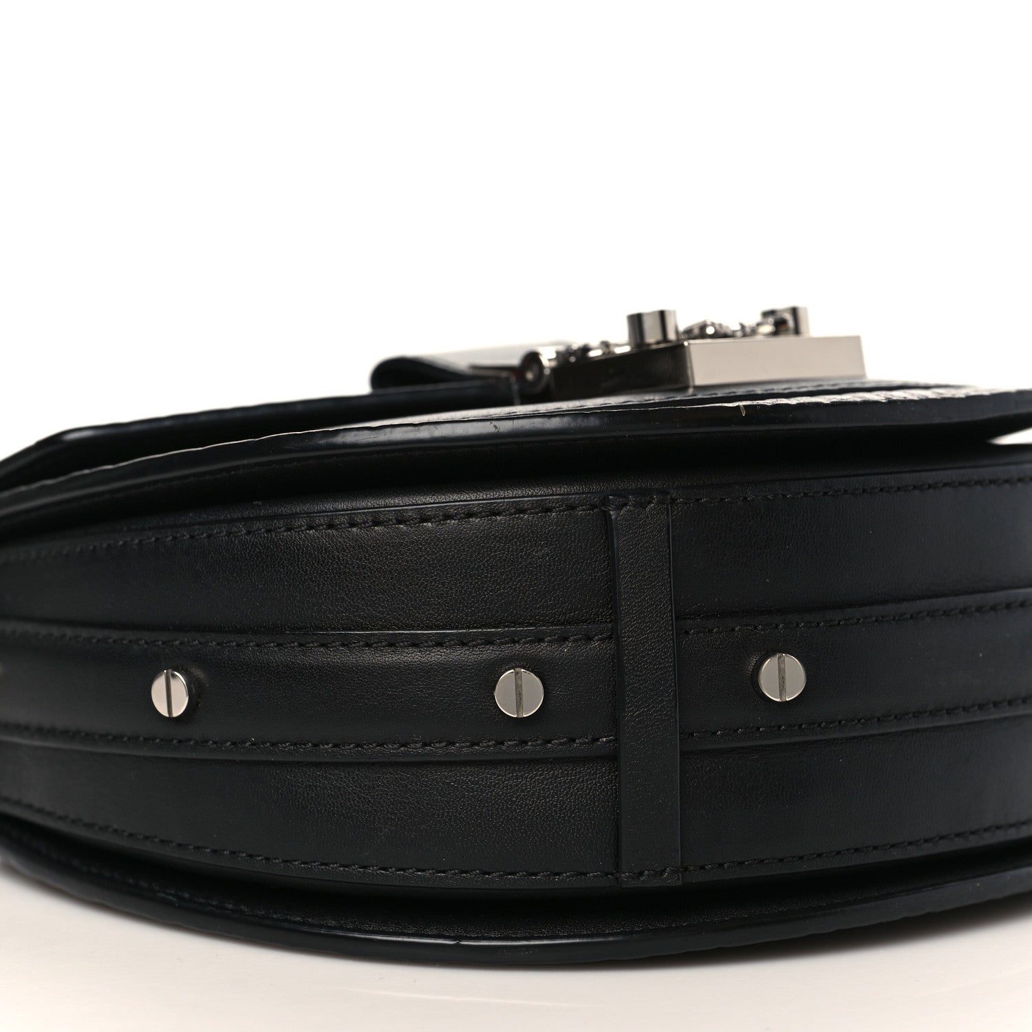 MCM Visetos Mini Patricia Crossbody Bag Black 6 of 7