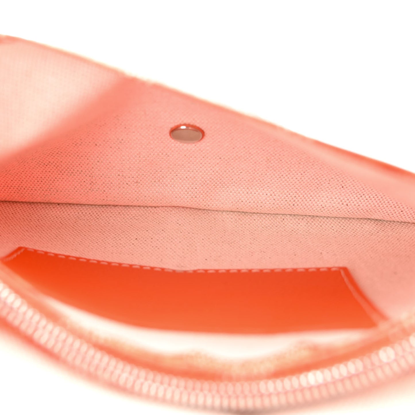 Goyardine Plumet Wallet Clutch Orange