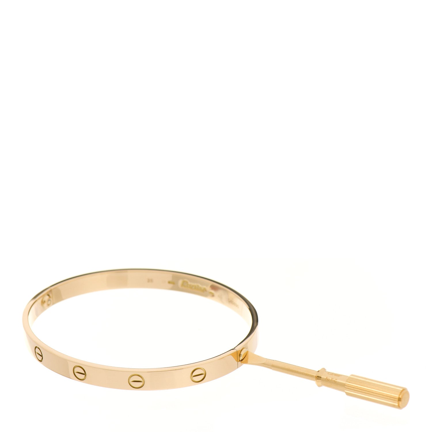 Cartier 18K Yellow Gold LOVE Bracelet 20 2 of 5