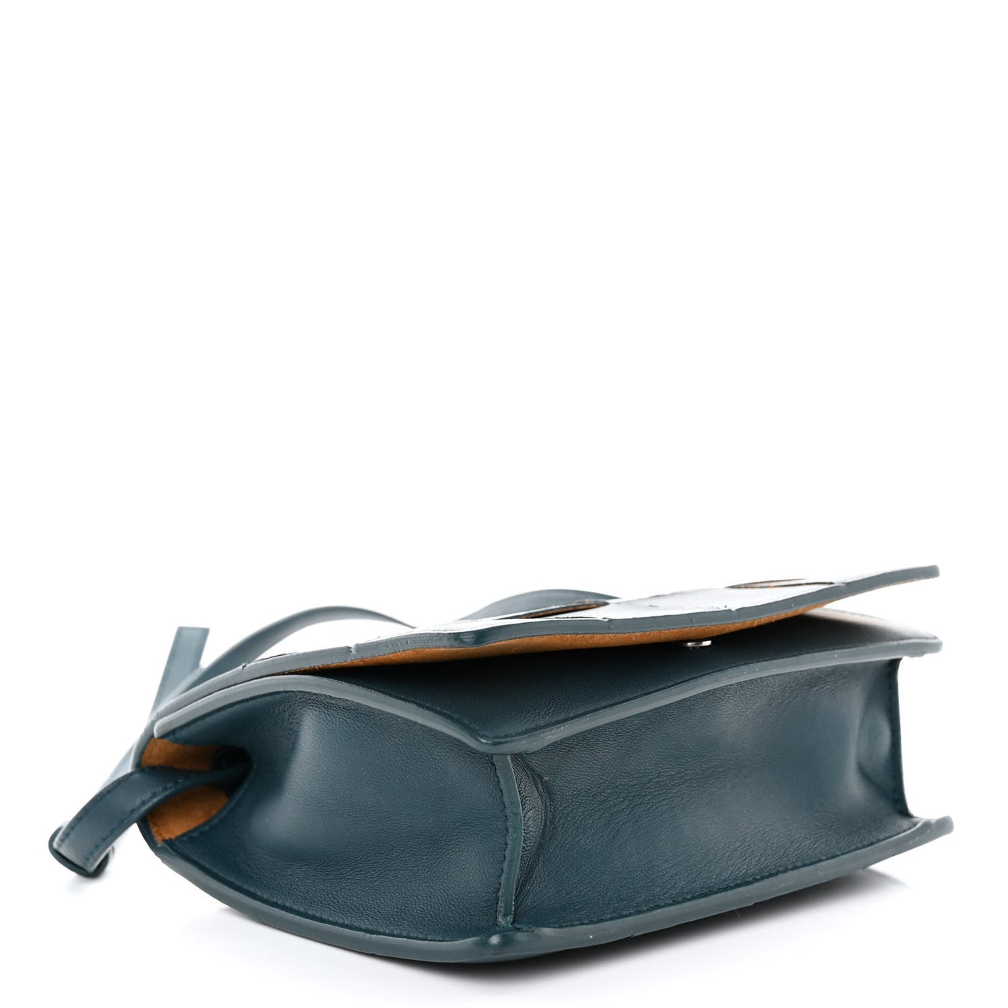 Lambskin Maxi Intrecciato Mini Cassette Crossbody Bag Petrol Blue