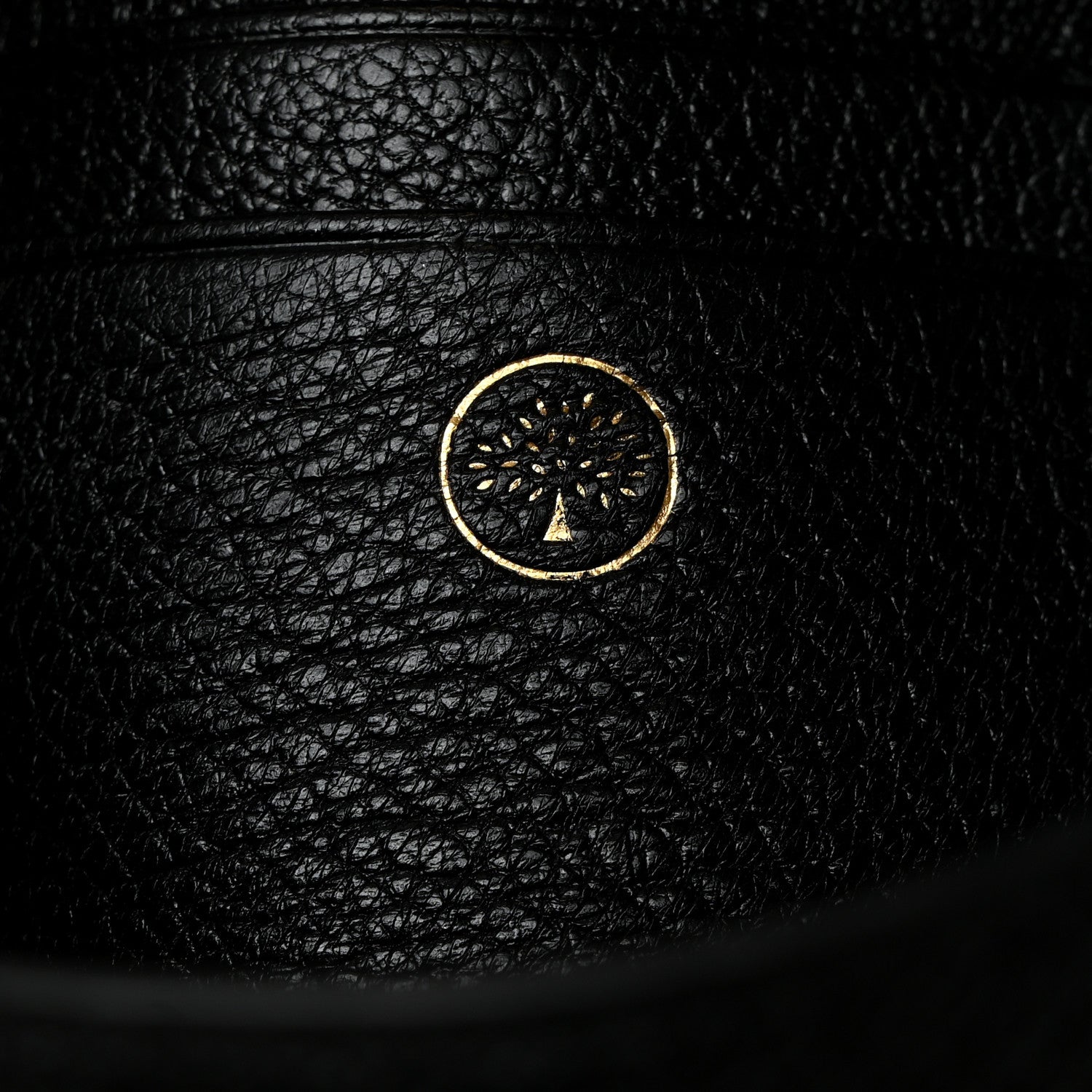 Mulberry Glossy Goatskin Mini Lily Flap Black 6 of 11