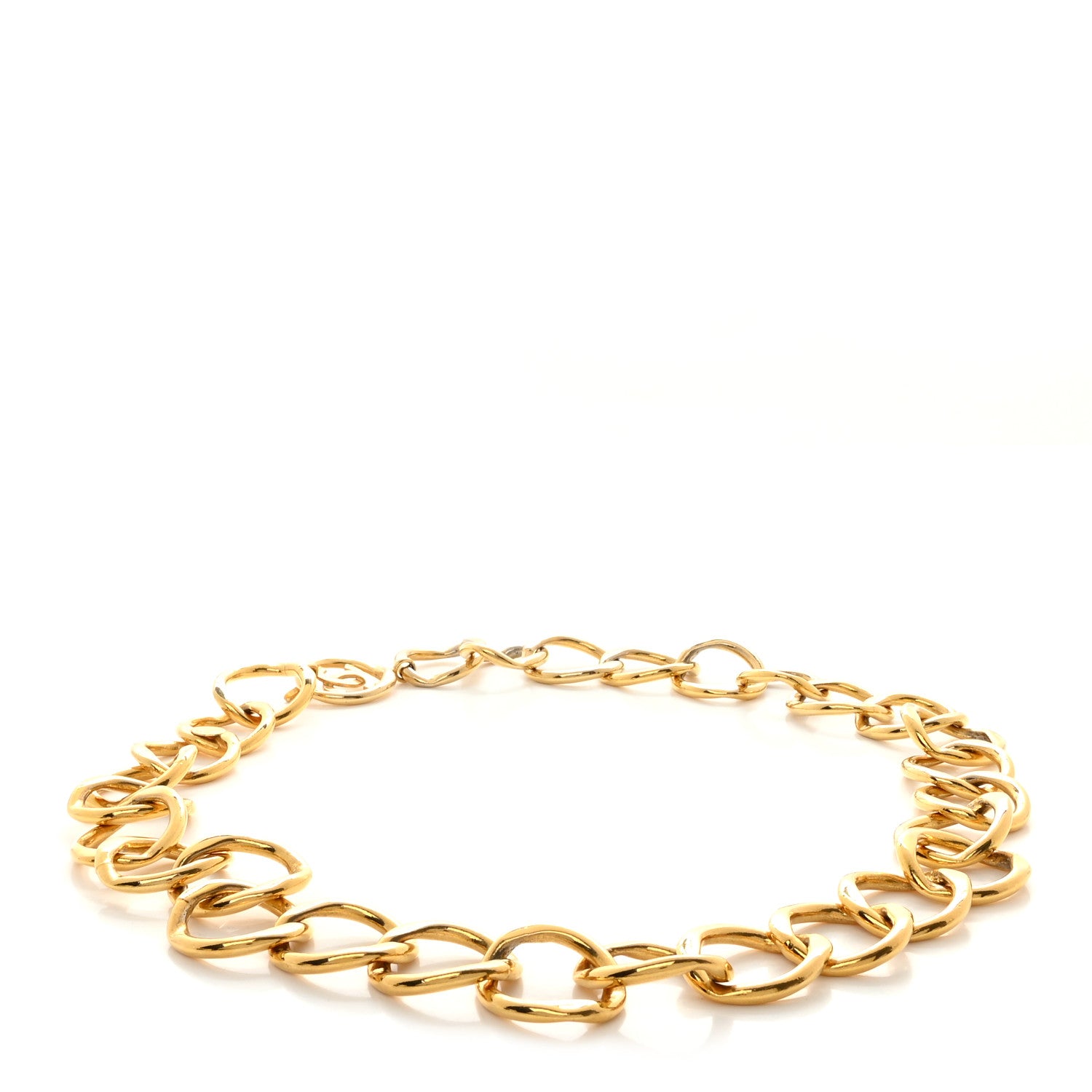 Chanel Metal Chain CC Belt Gold 2 of 3