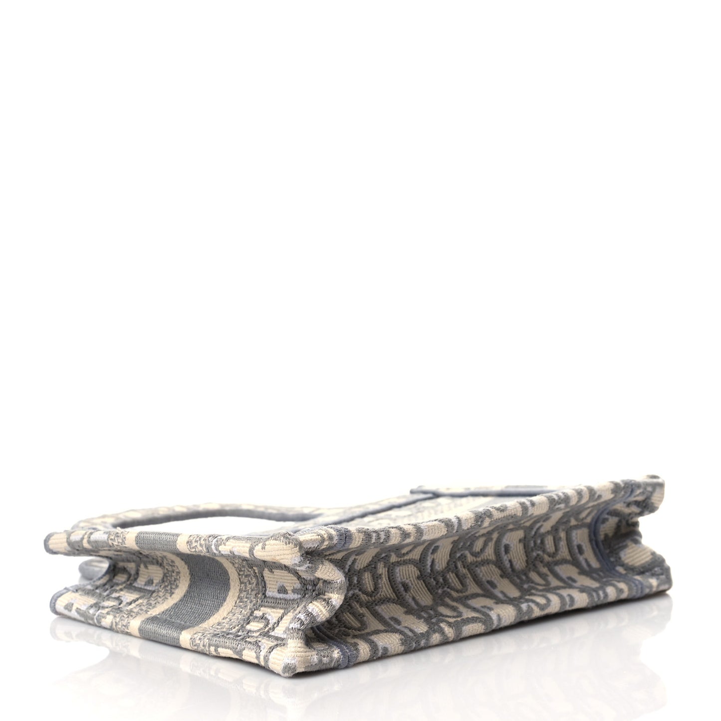 Oblique Mini Book Tote Grey Multicolor