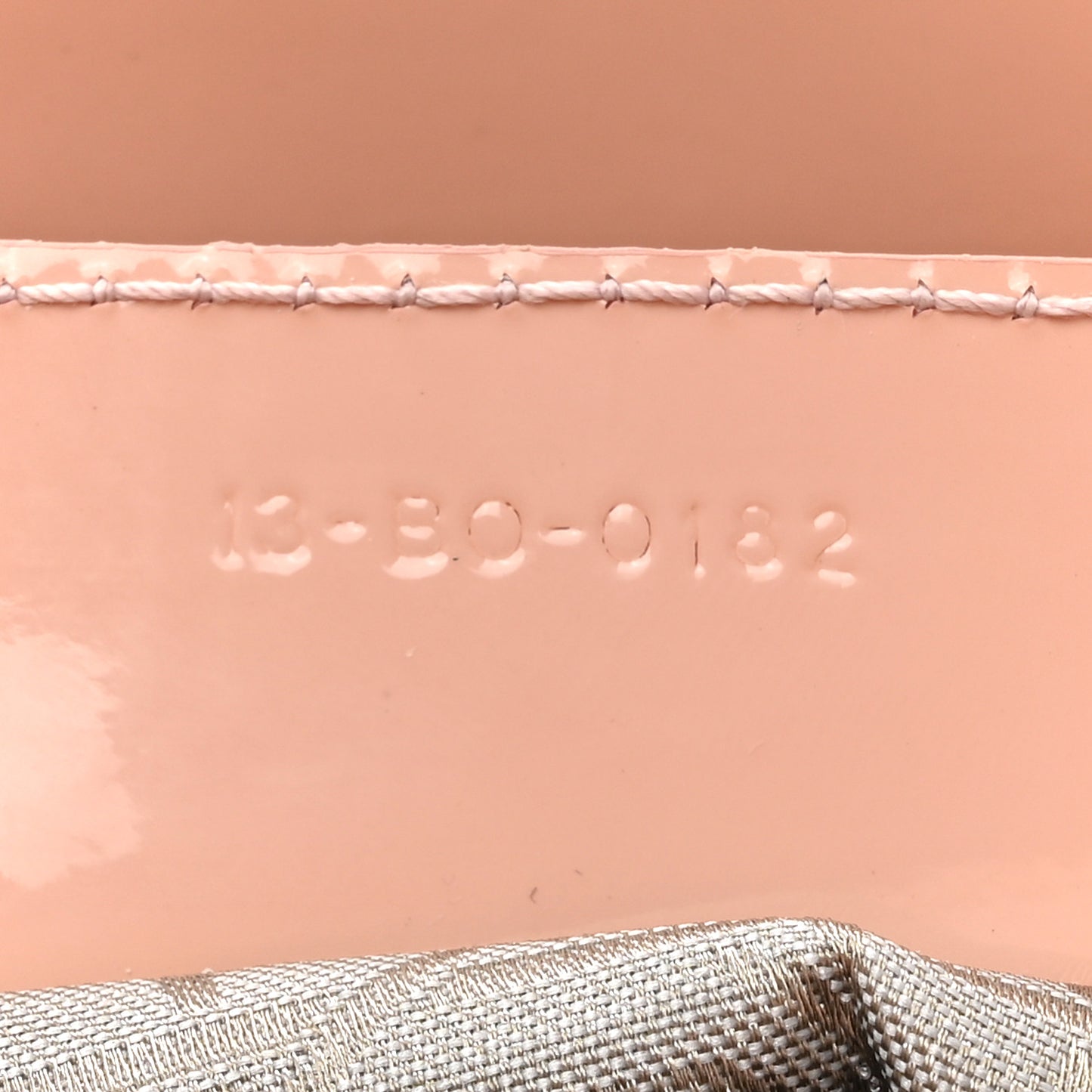 Patent Cannage Large Lady Dior Light Pink