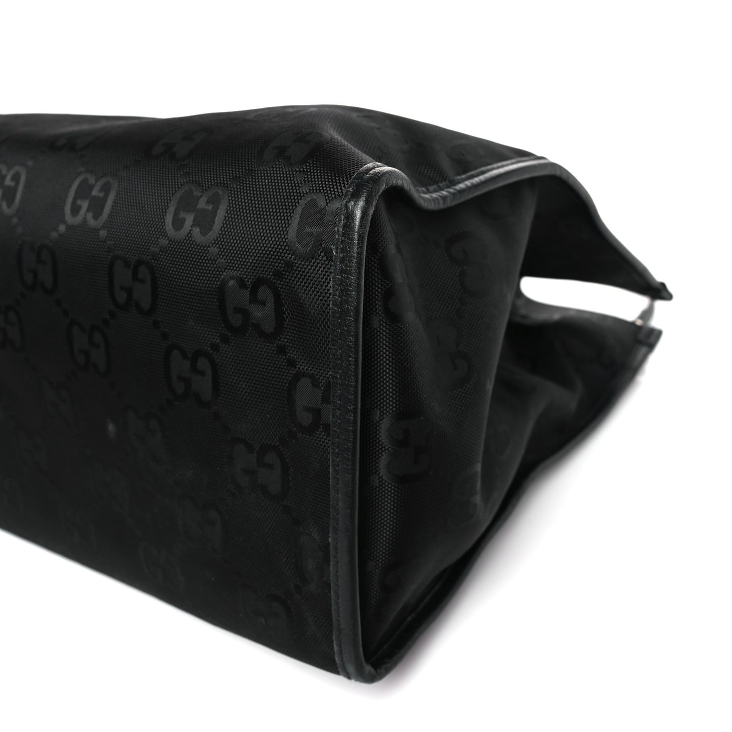 Econyl Nylon Monogram Large Off The Grid Tote Bag Black