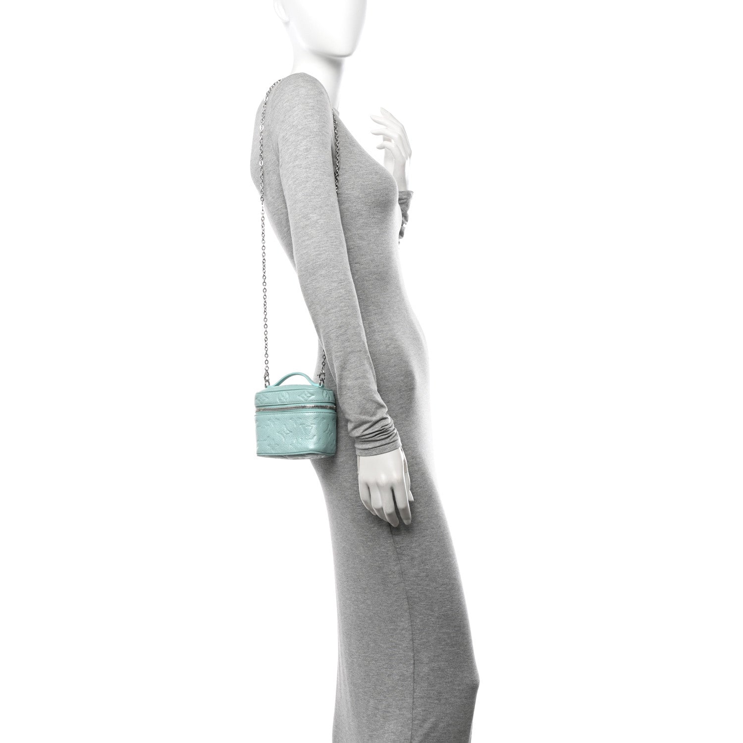 Louis Vuitton Empreinte Monogram Micro Vanity Pearly Lagoon Turquoise 2 of 10