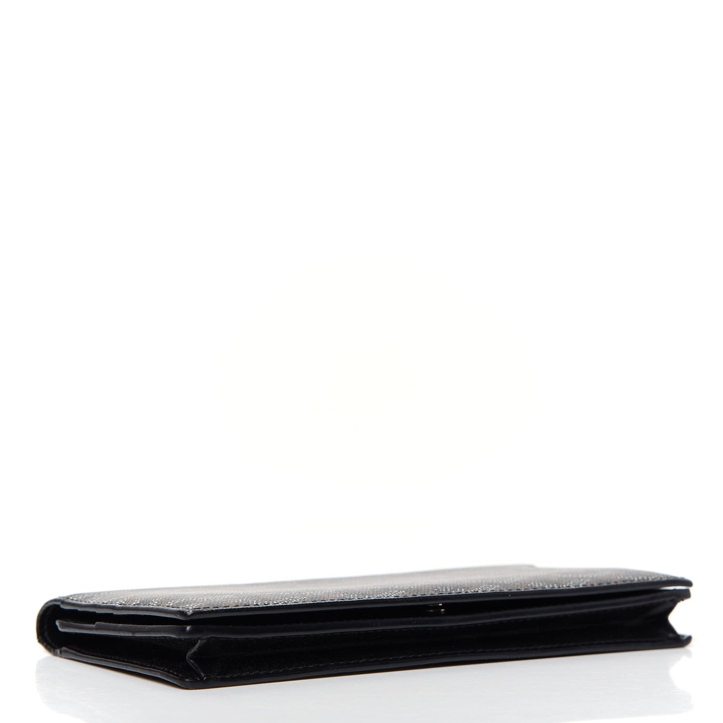 Goyardine Long Bi-Fold Wallet Black