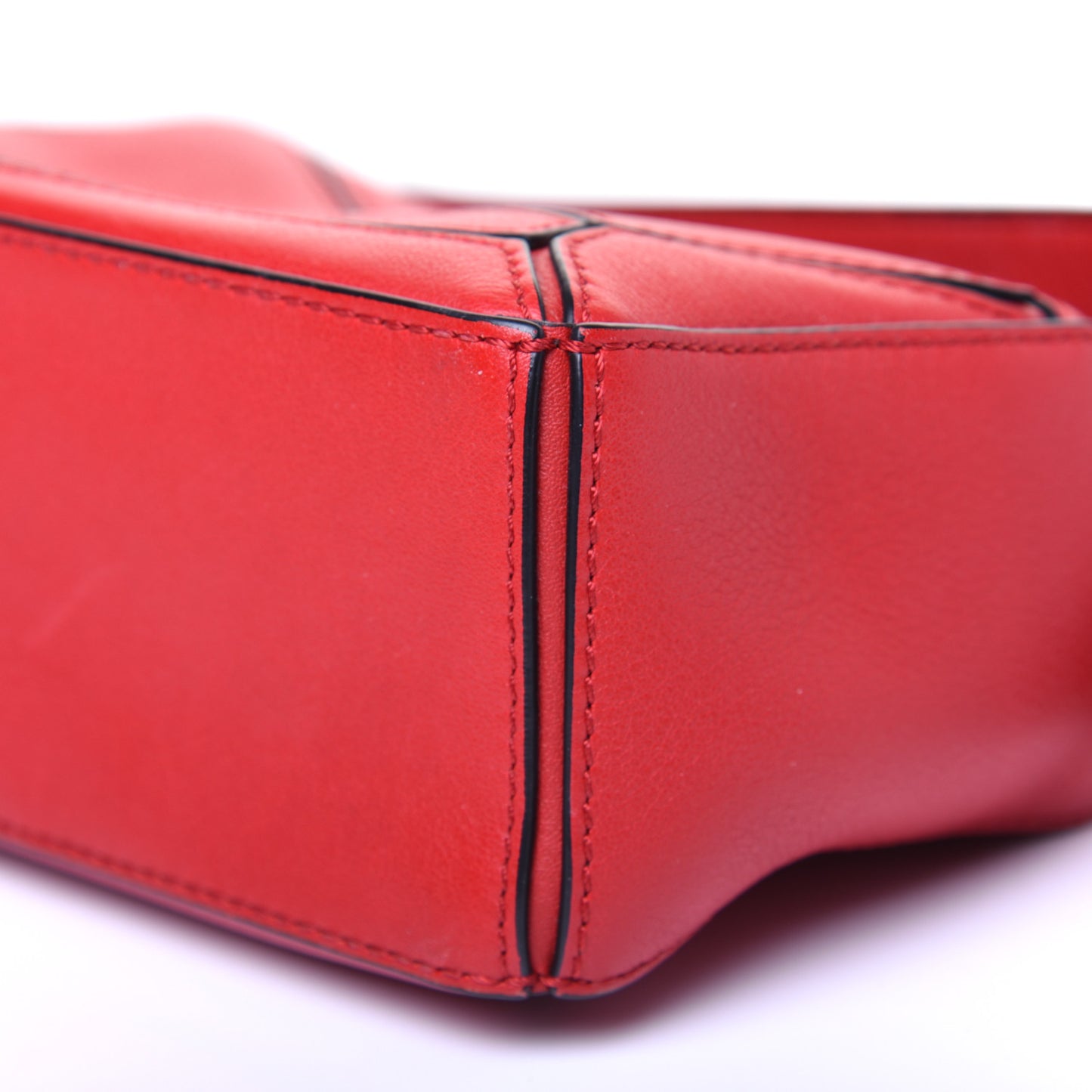 Calfskin Mini Puzzle Bag Pomodoro