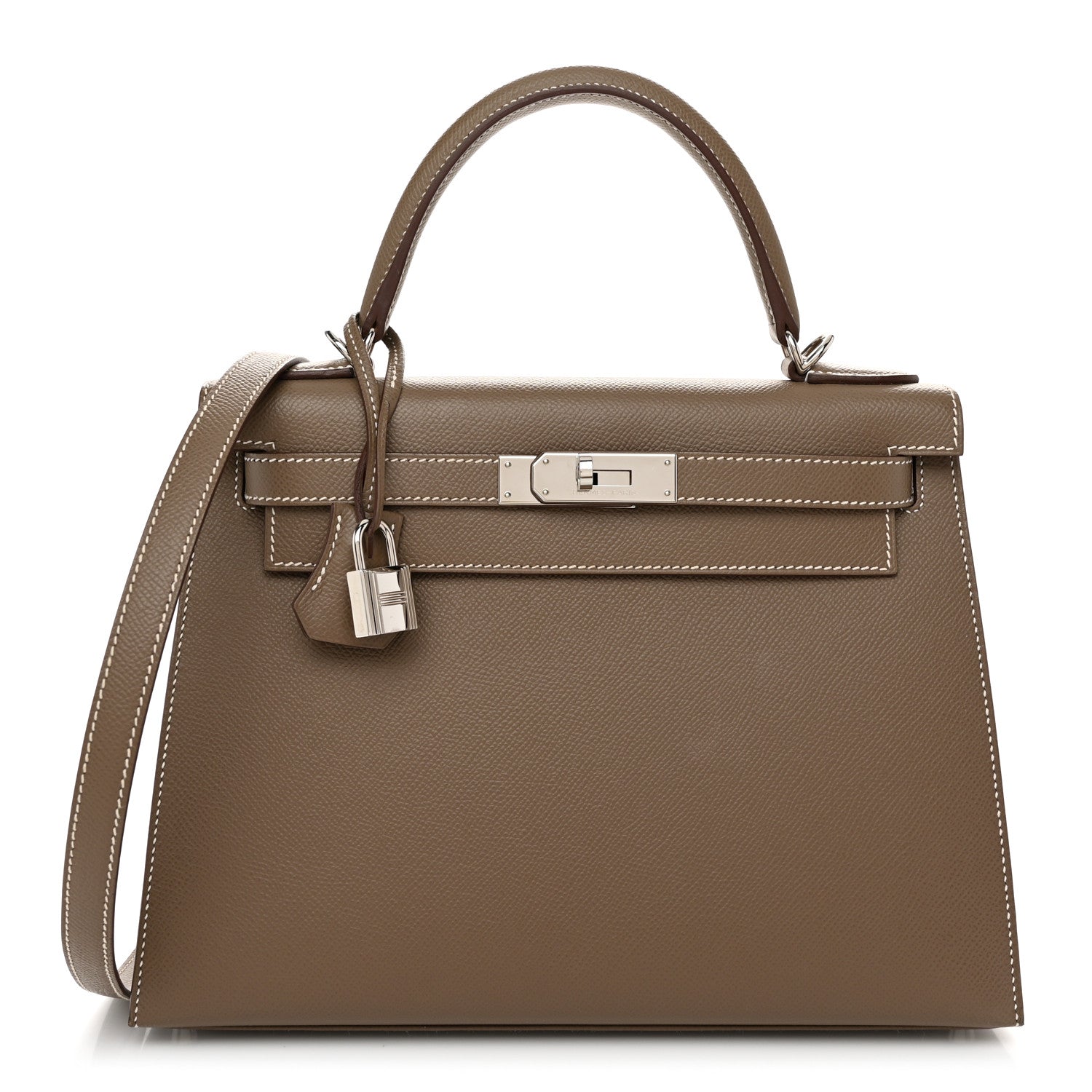 Hermes Epsom Kelly Sellier 28 Etoupe 1 of 13