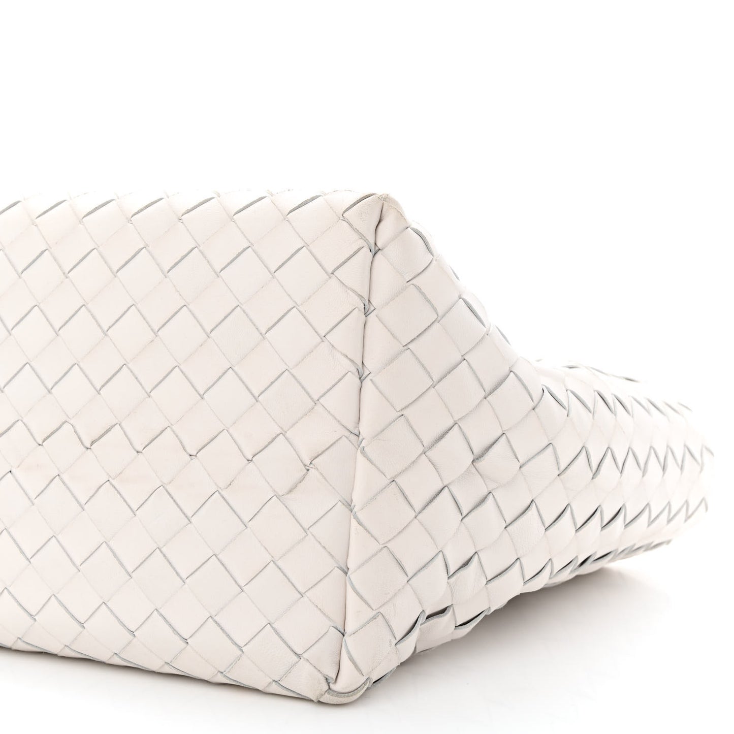Nappa Intrecciato Tote Bag White