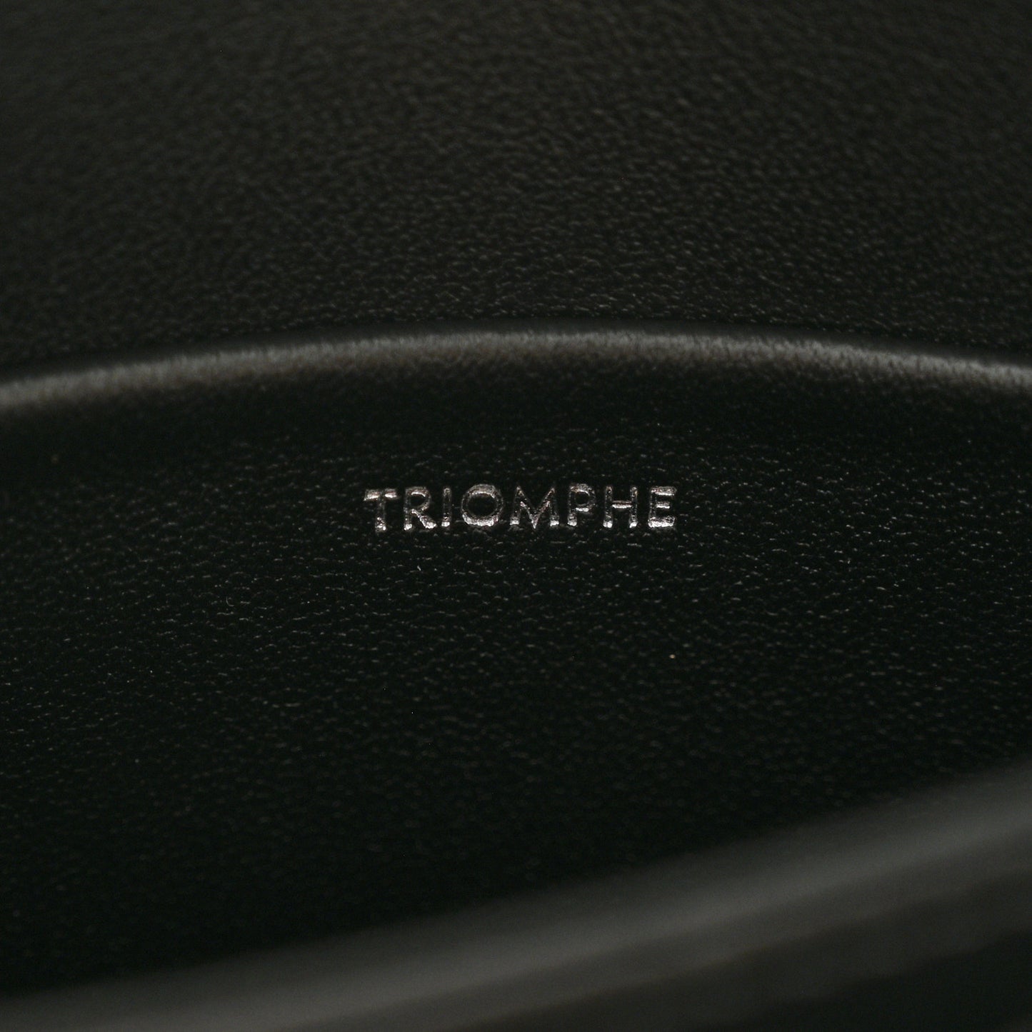 Shiny Calfskin Teen Triomphe Black