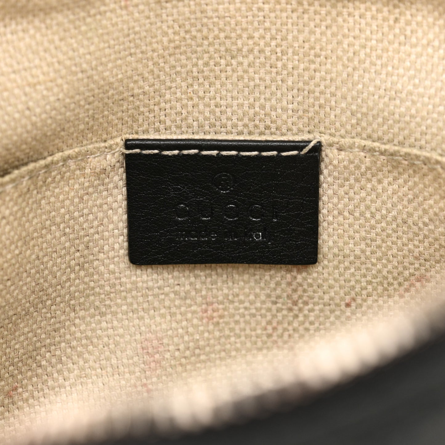 Pebbled Calfskin Small Soho Disco Bag Black