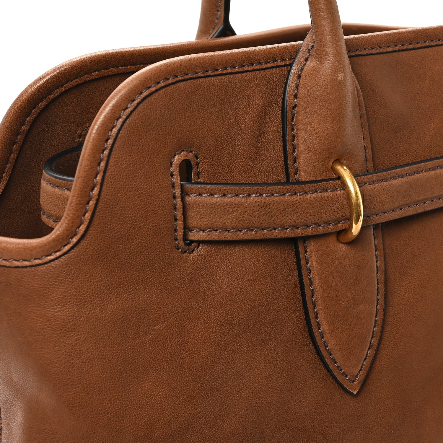 Miu Miu Nappa Medium Aventure Bag Rovere 8 of 10