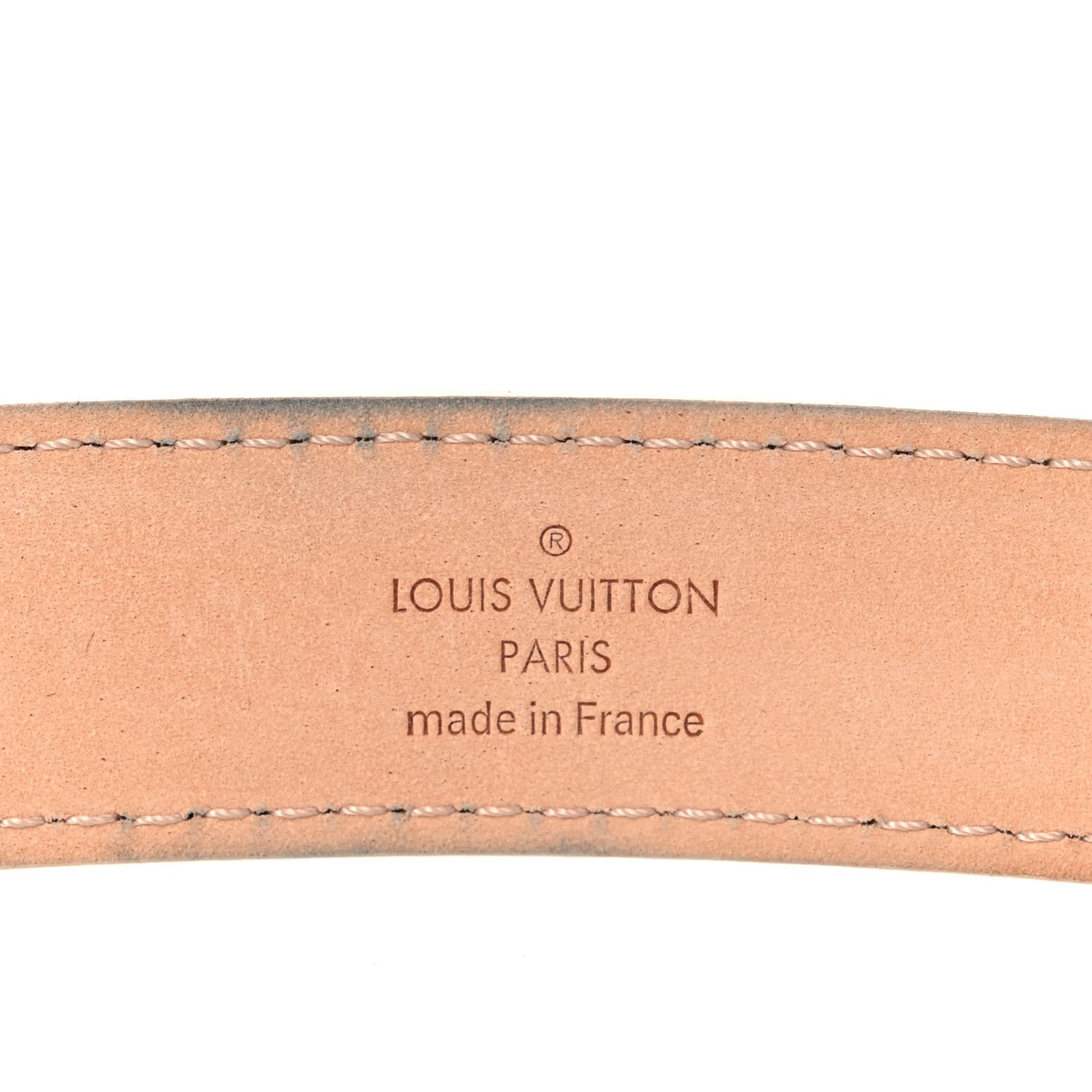 Louis Vuitton Damier Azur 25mm Mini Belt 85 34 4 of 9