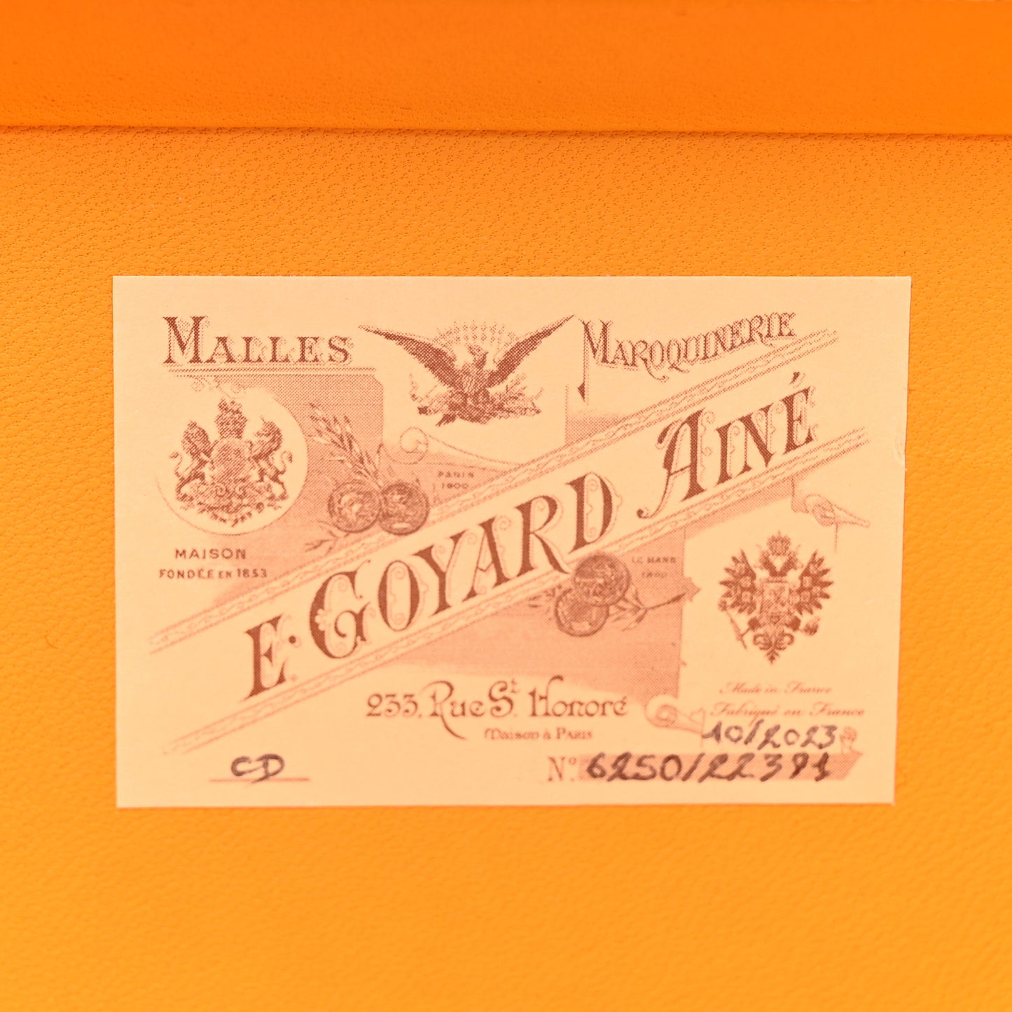 Goyardine Minaudiere Trunk Bag White