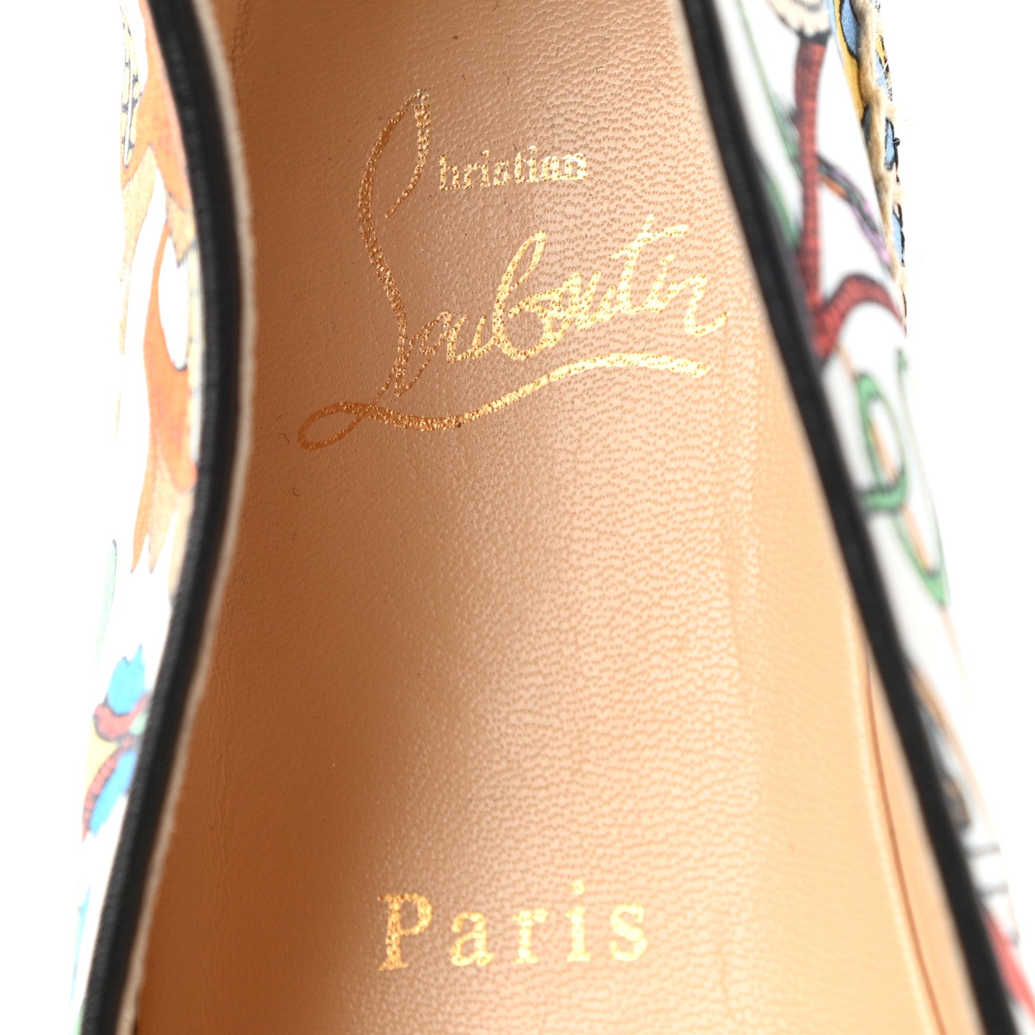 Christian Louboutin Satin Nanou Orlato Donna Espadrilles 35 Multicolor 7 of 7