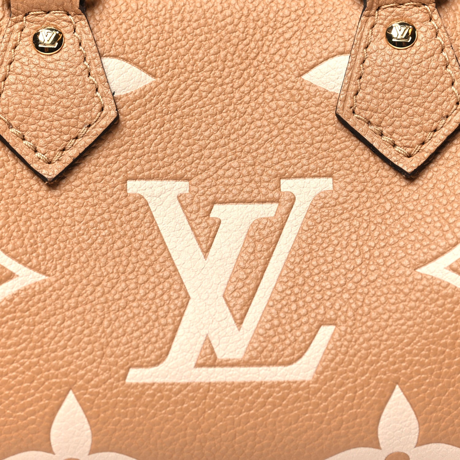 Louis Vuitton Empreinte Monogram Giant Nano Speedy Arizona Creme 7 of 10