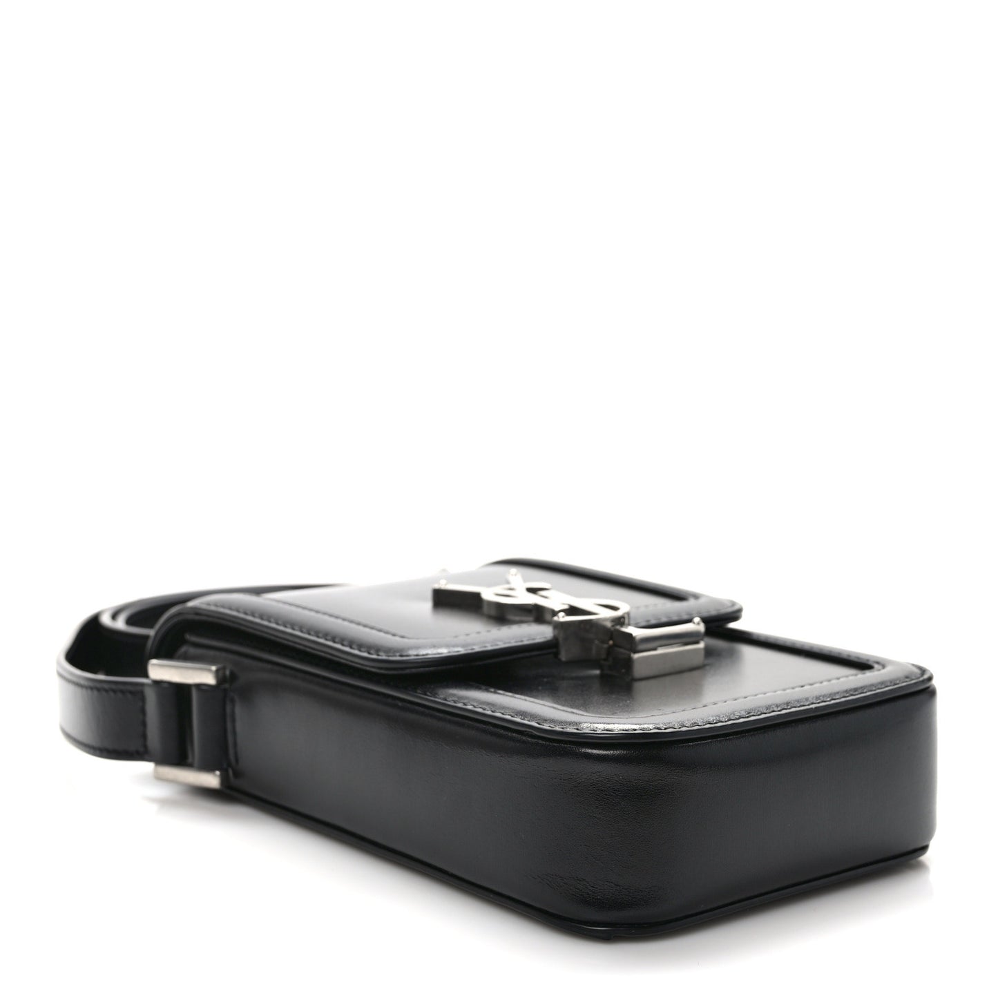 Smooth Calfskin Mini Solferino Satchel Black