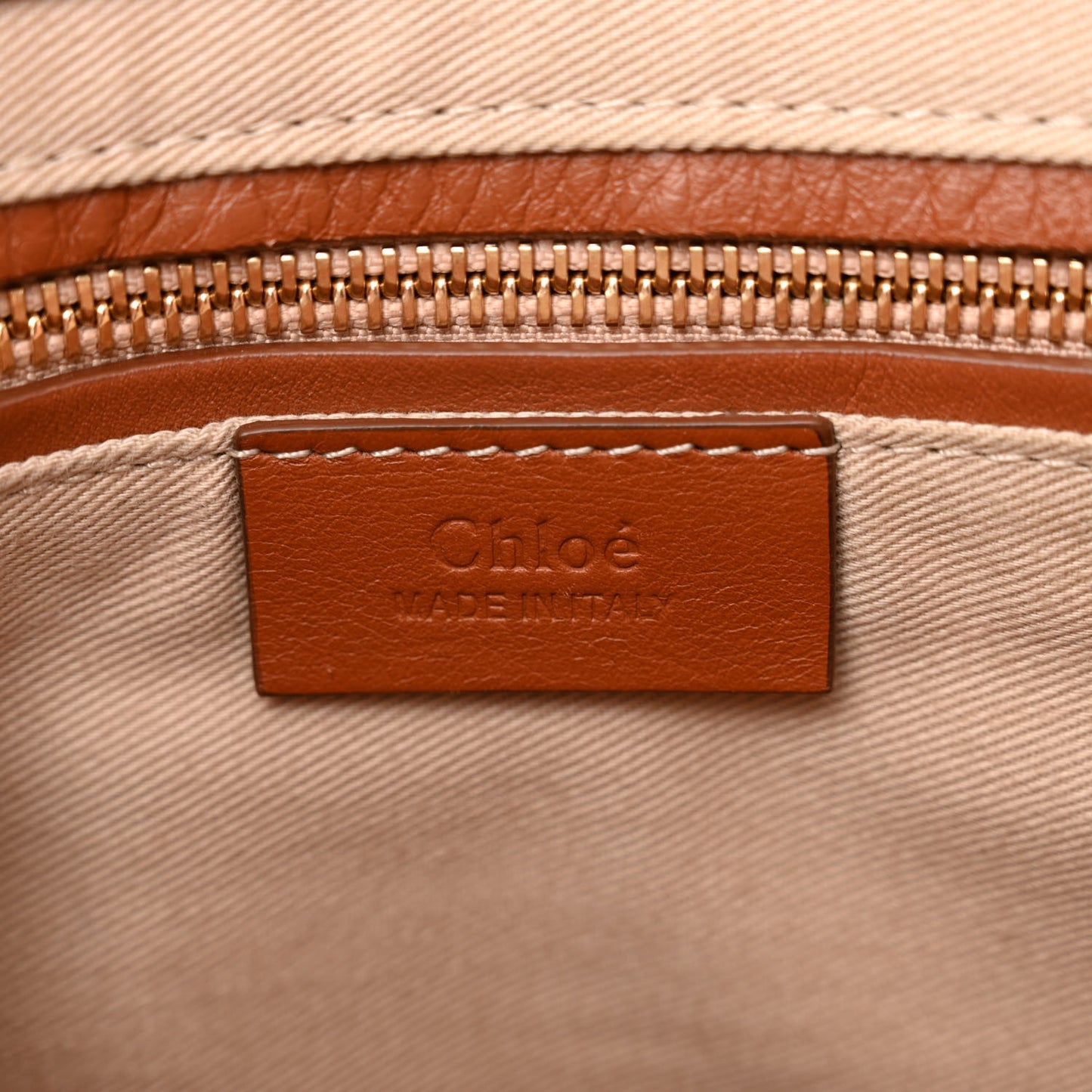 Calfskin Suede Small Roy Bag Caramel