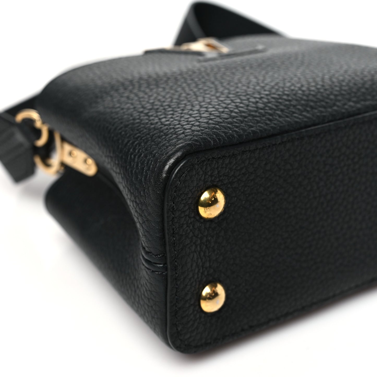 Taurillon Mini Capucines Black