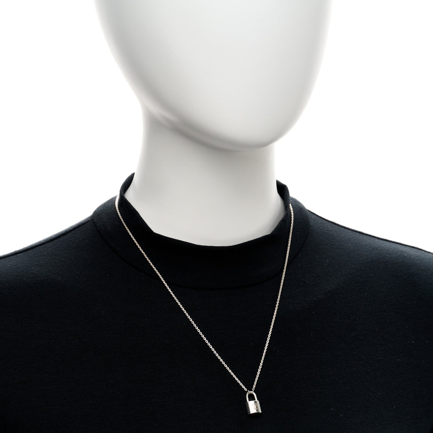 Sterling Silver Lockit Necklace