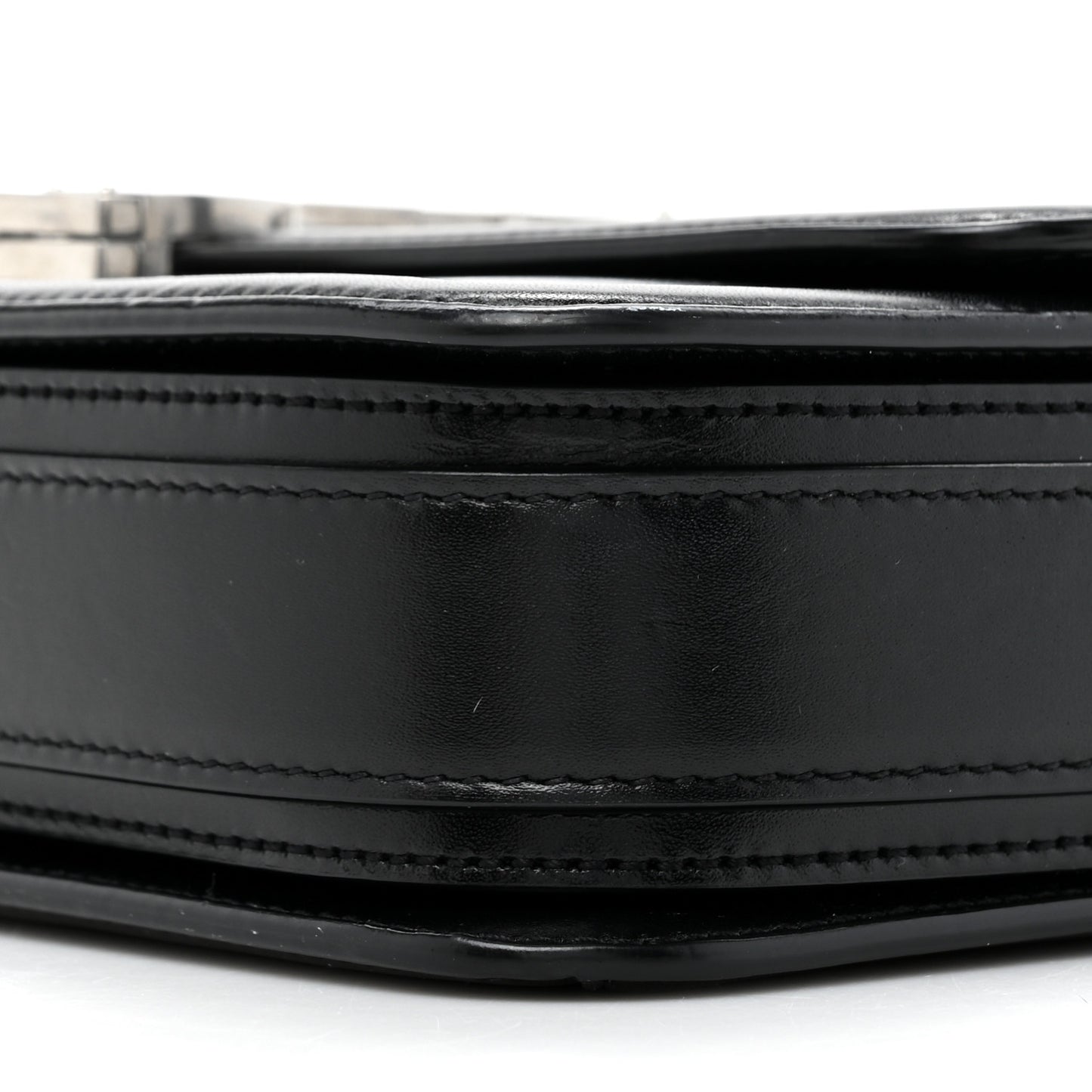 Box Calfskin Monogram Medium Solferino Satchel Black
