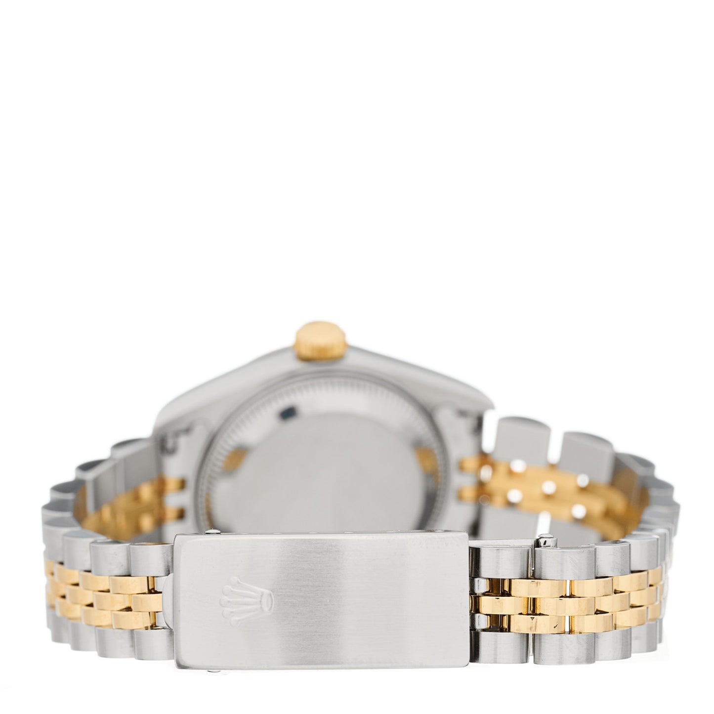 Stainless Steel 18K Yellow Gold Diamond 26mm Oyster Perpetual Datejust Watch Champagne 69173