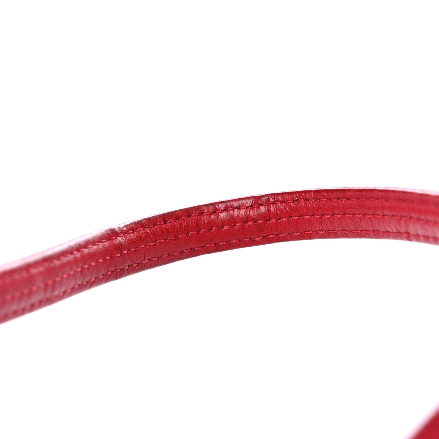 Visetos Medium Liz Reversible Shopper Tote Ruby Red