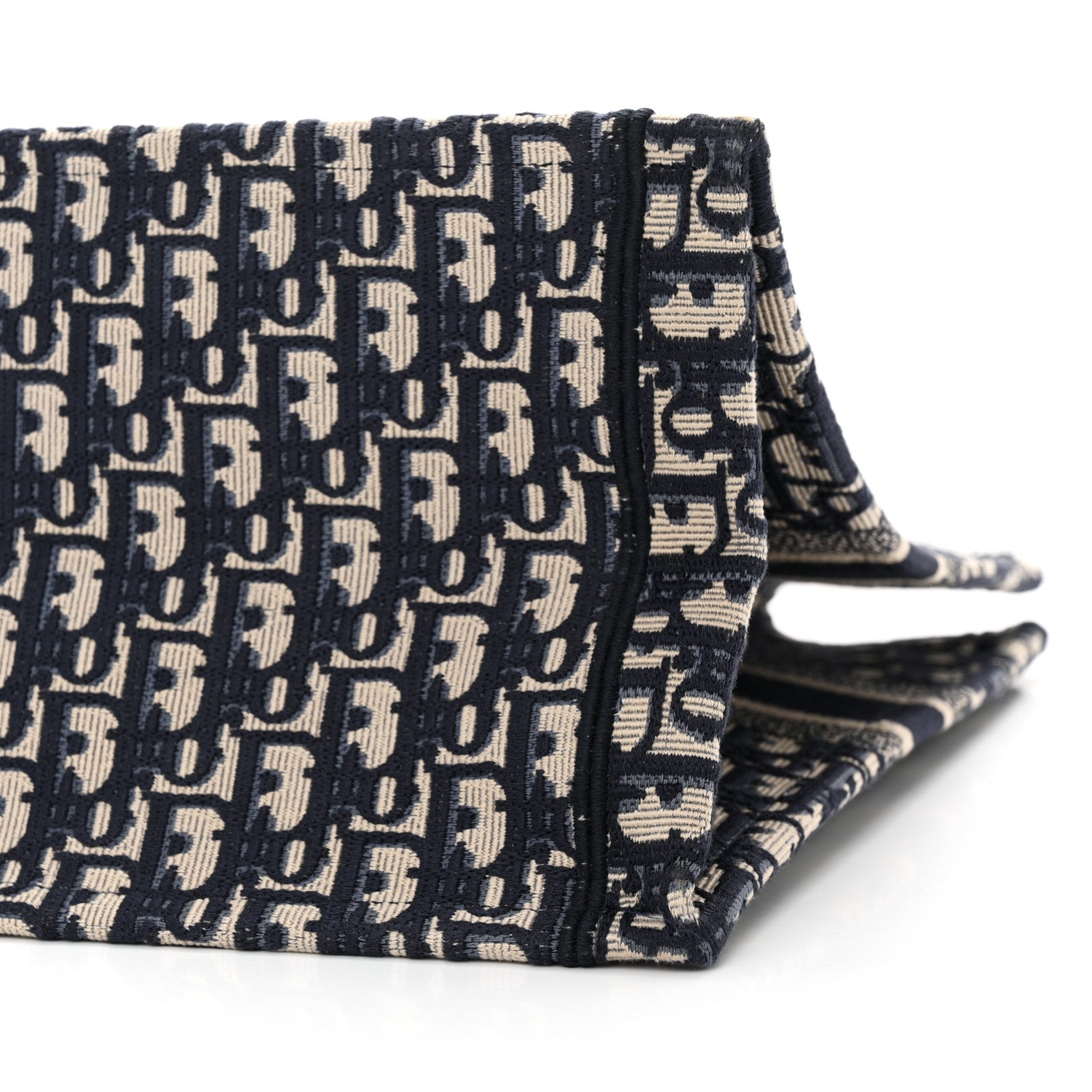 Christian Dior Oblique Large Book Tote Blue Multicolor 10 of 12