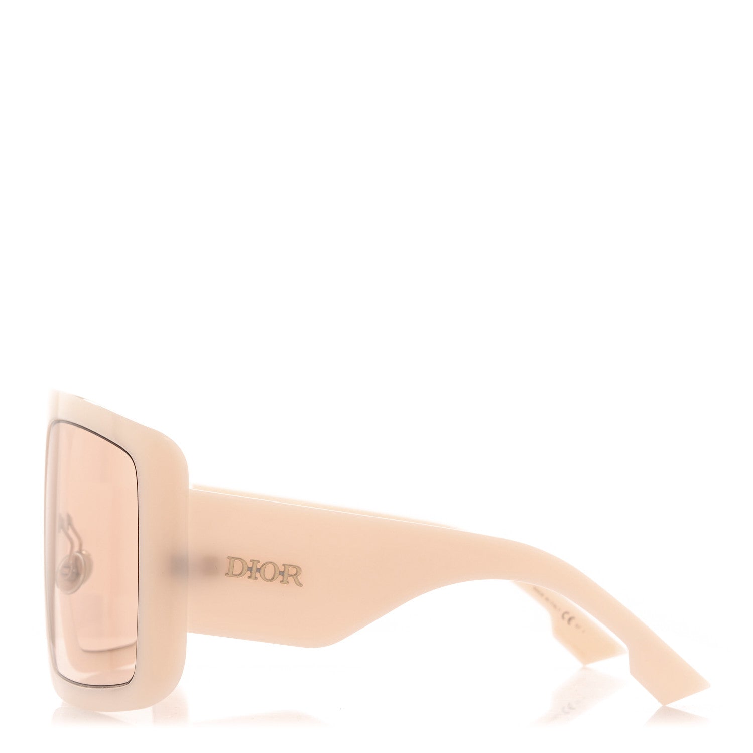 Christian Dior Acetate DiorSo Light 1 Shield Sunglasses Ivory 3 of 9