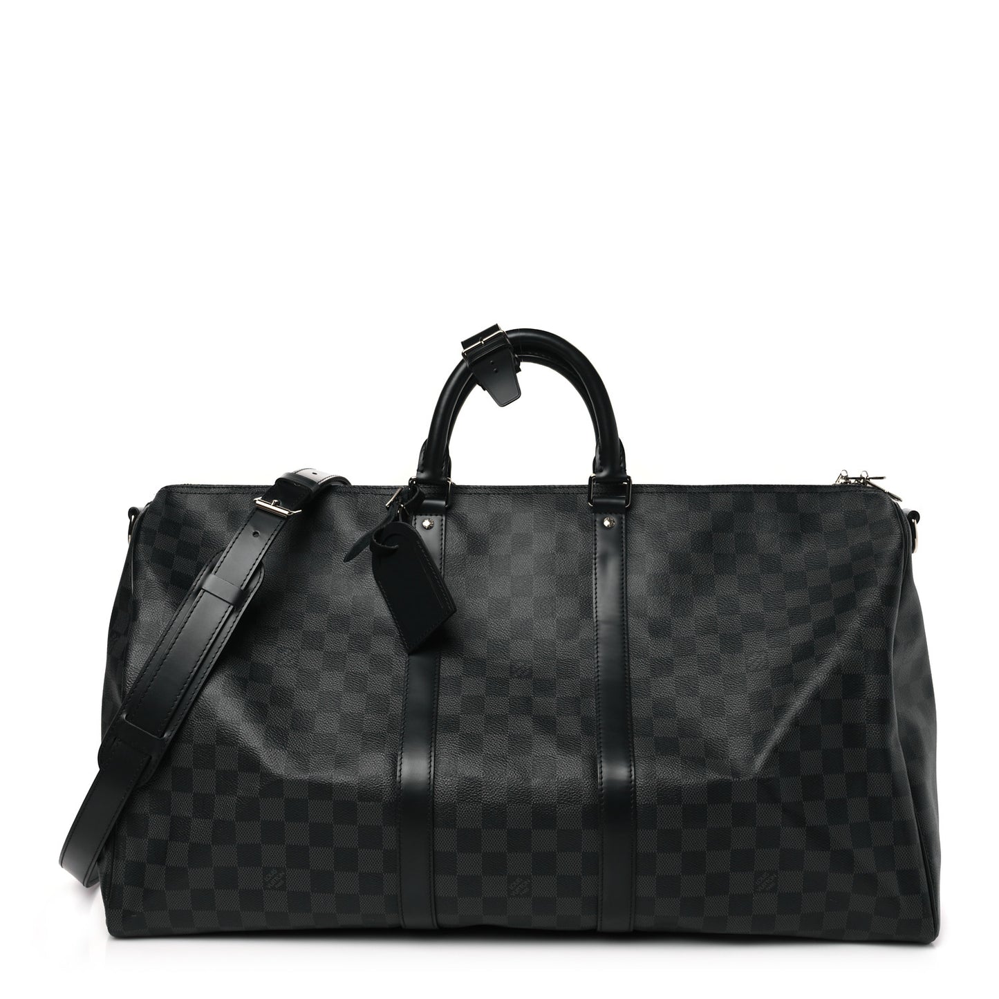 Damier Graphite Keepall Bandouliere 55