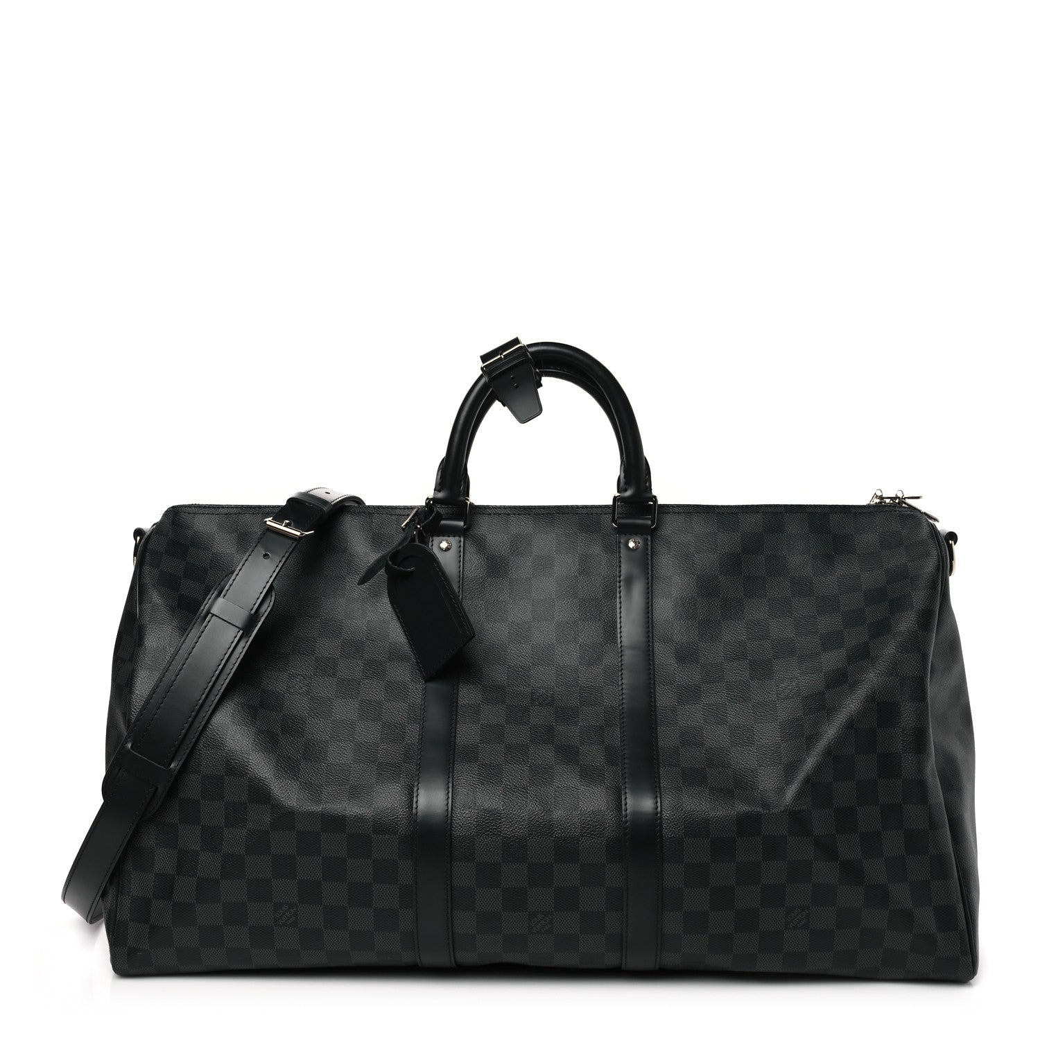 Louis Vuitton Damier Graphite Keepall Bandouliere 55 1 of 8