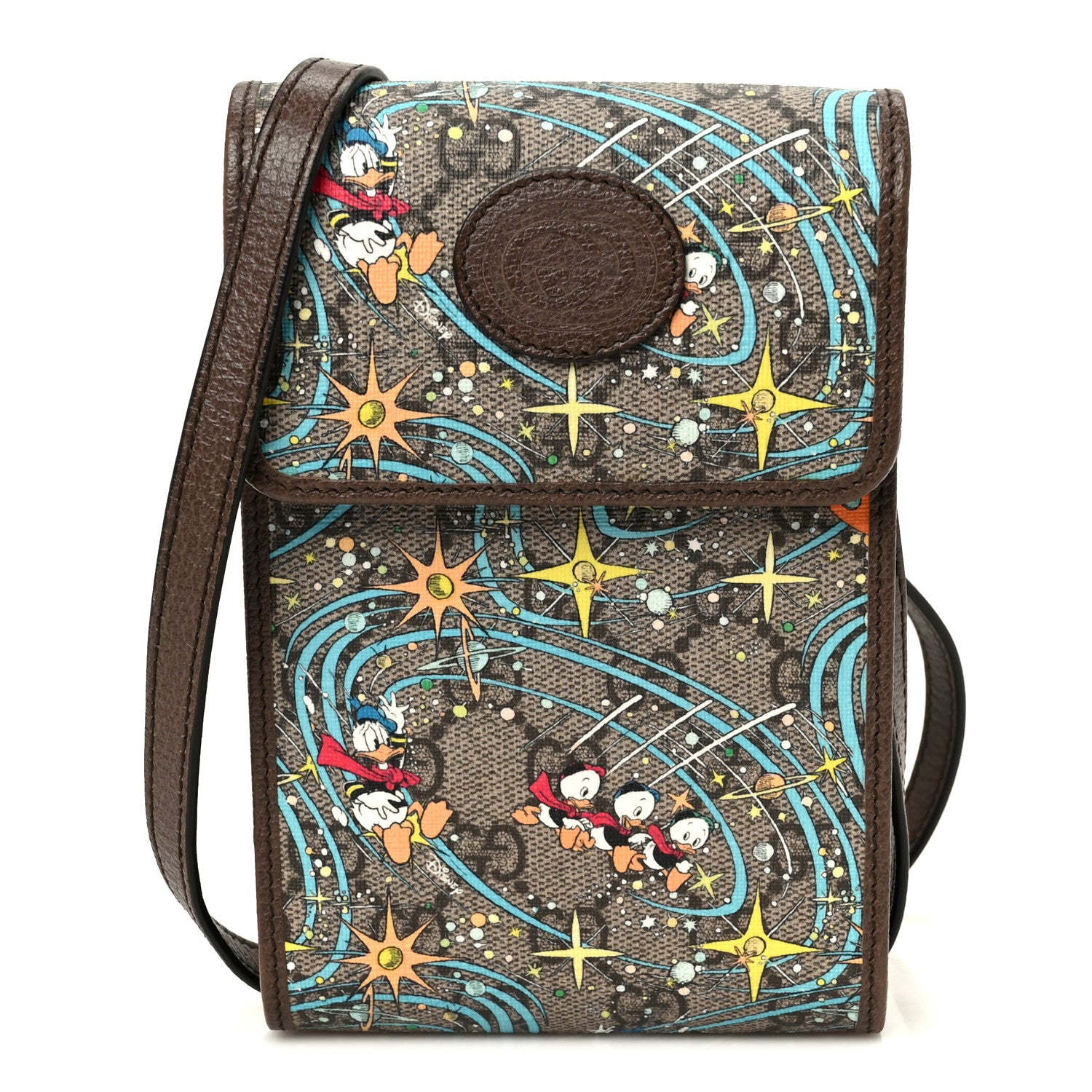 GUCCI Donald Duck GG Supreme 筆箱 Gucci X DISNEY GG Supreme Monogram Donald Duck Mini Interlocking G