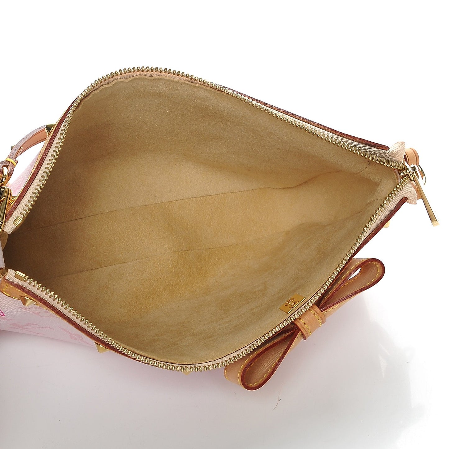 Monogram Cherry Blossom Pochette Accessories Pink