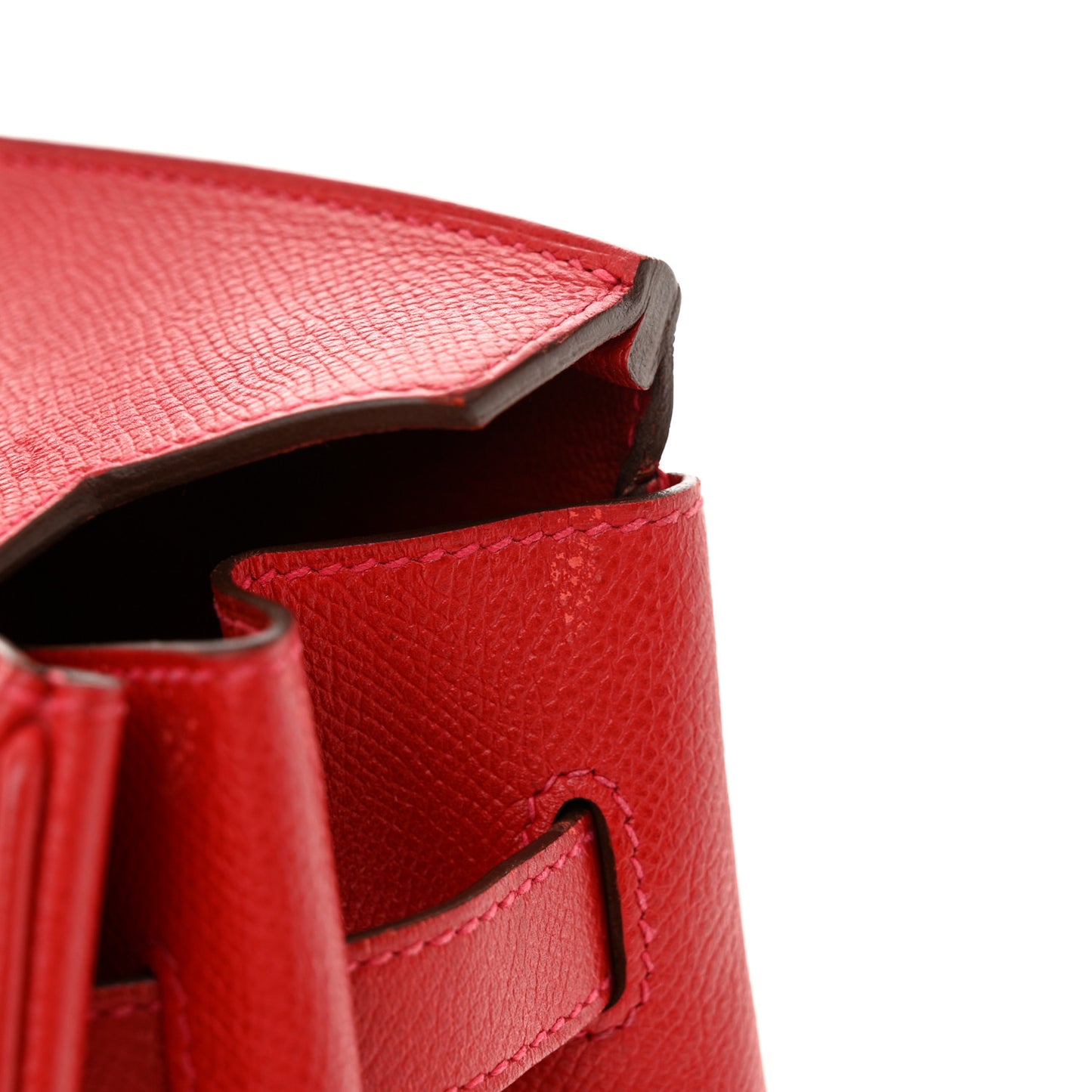 Epsom Birkin 35 Rouge Casaque