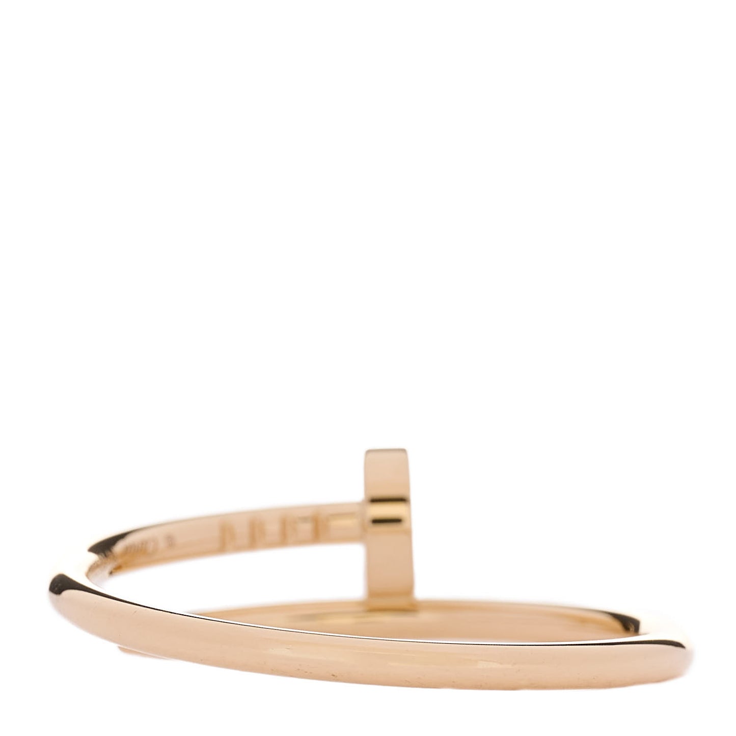 18K Yellow Gold Small Juste Un Clou Ring 64 10.75