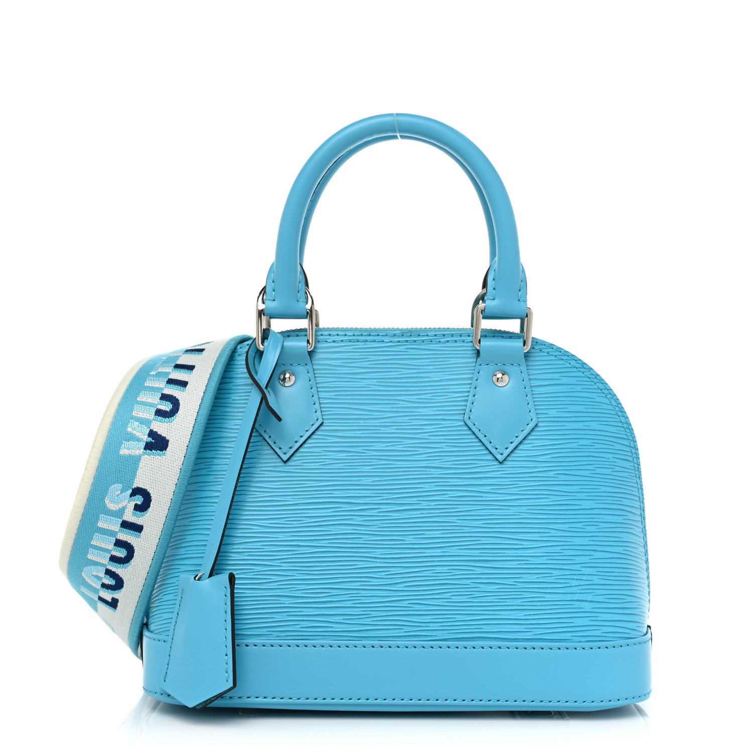 Louis Vuitton Epi Jacquard Alma BB Turquoise 1200885 – FASHIONPHILE