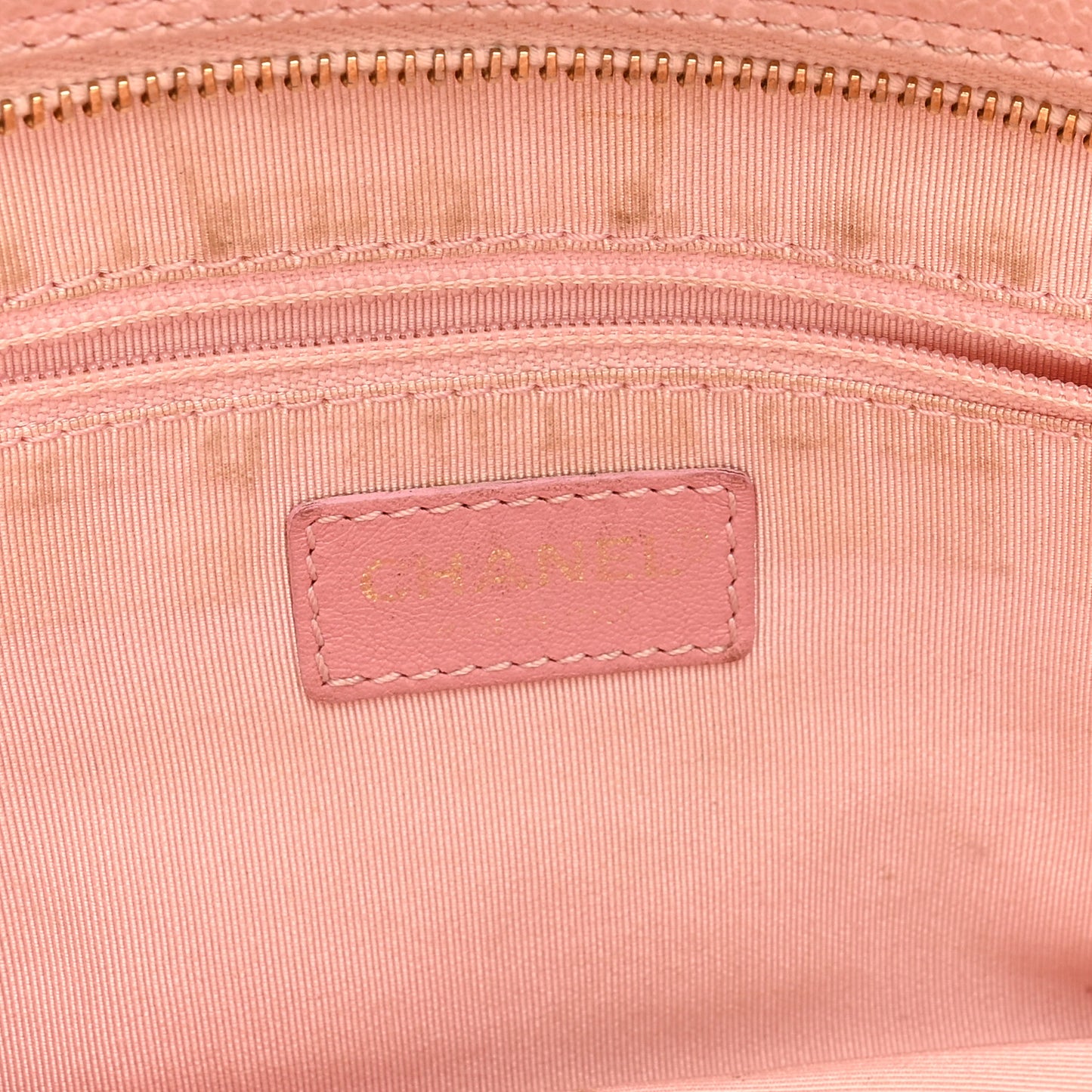 Caviar Quilted Petit Timeless Shopping Tote PTT Pink