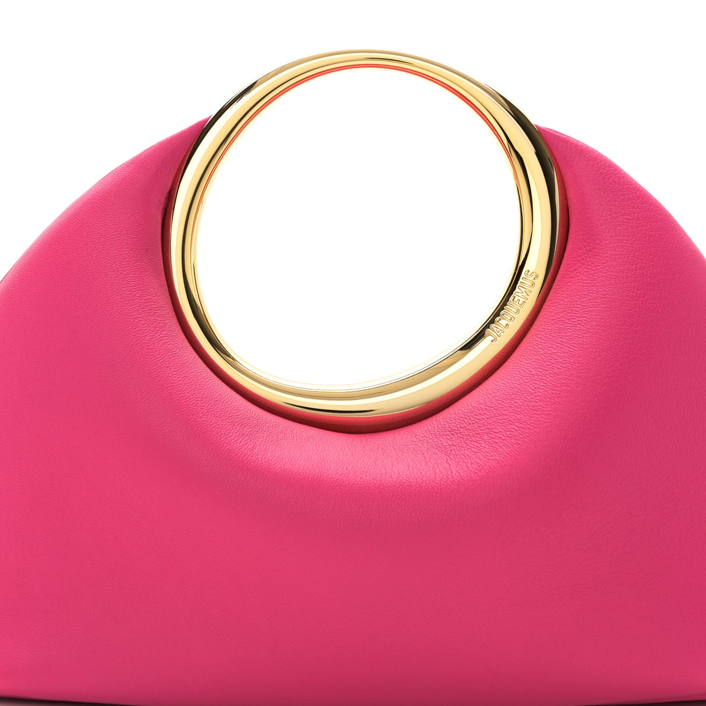 Calfskin Le Petit Calino Ring Top Handle Bag Pink