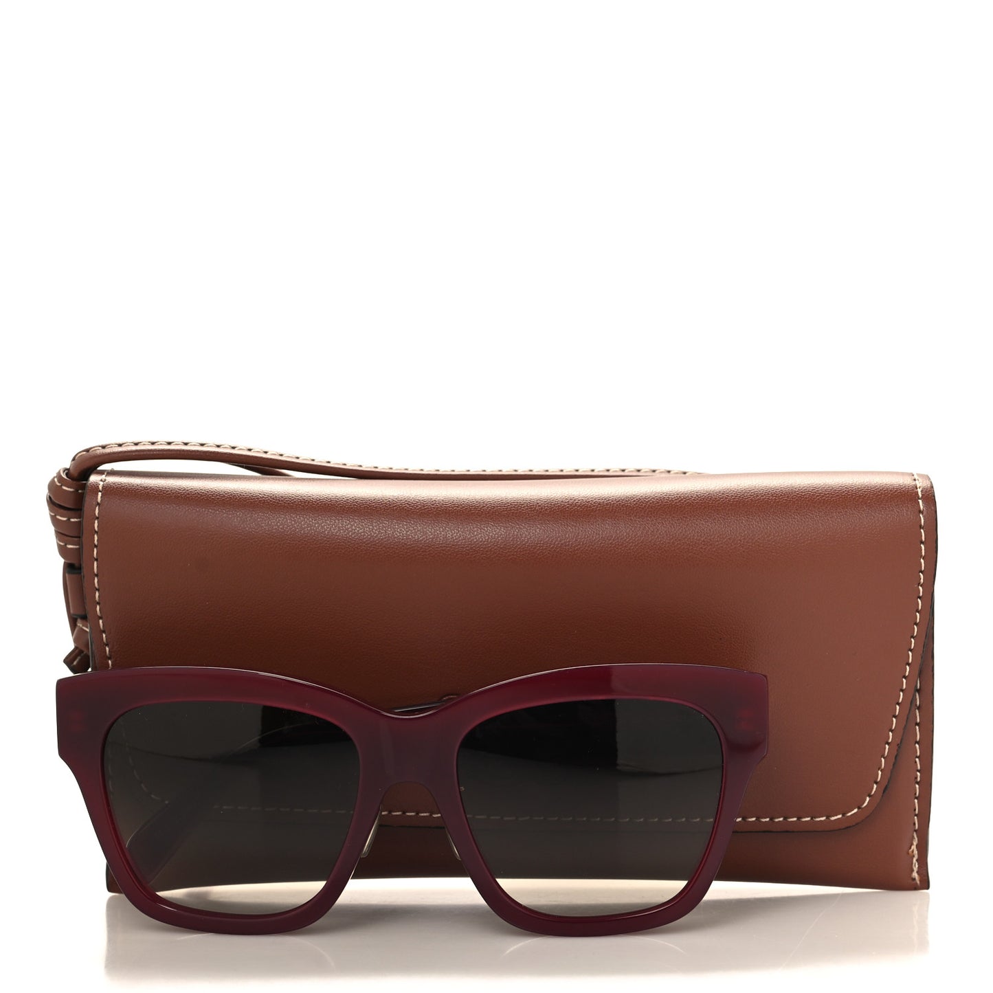 Acetate Triomphe Sunglasses CL 40253F Red