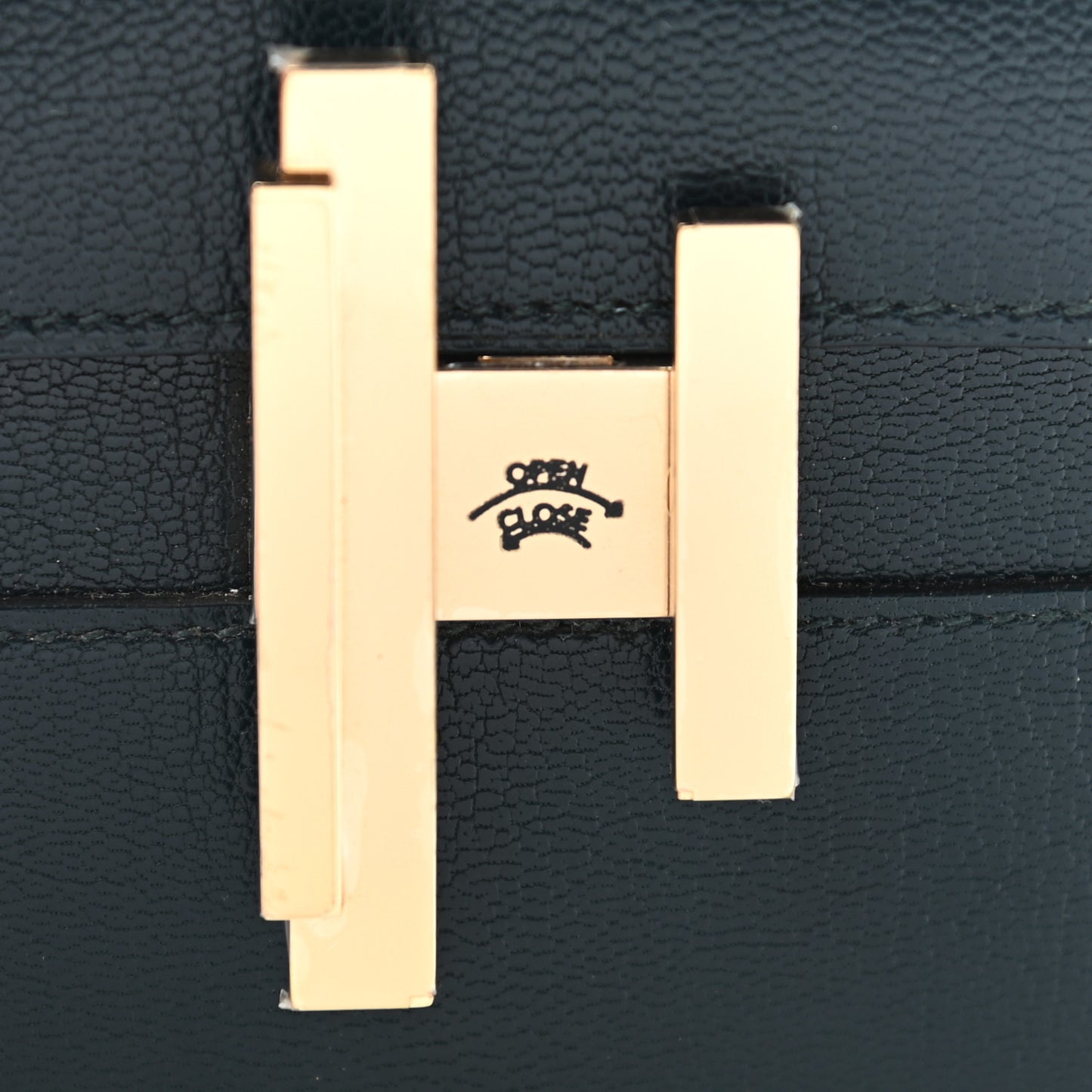 Chevre Mysore Mini Cinhetic Wallet Vert Cypress