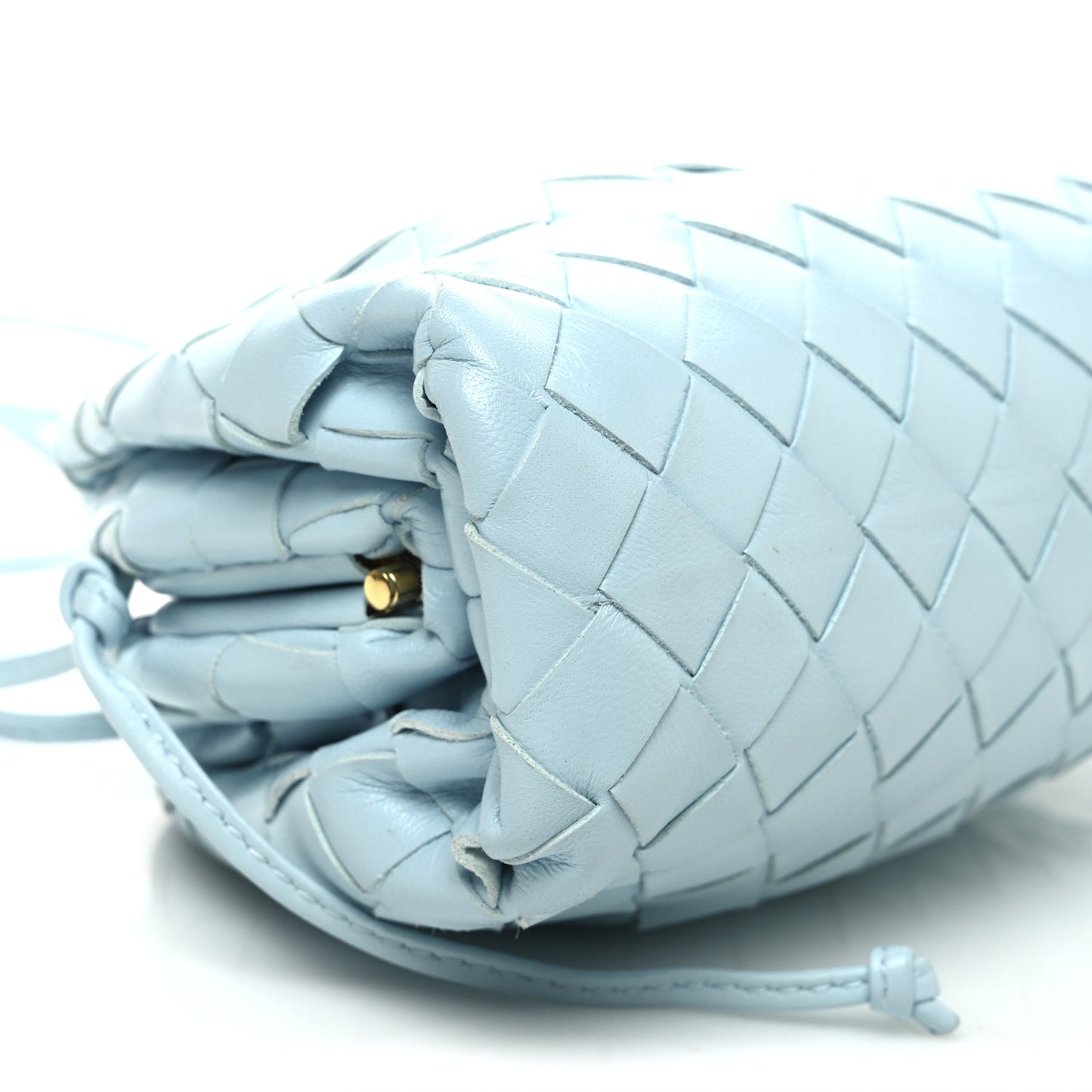Nappa Intrecciato The Mini Pouch Ice
