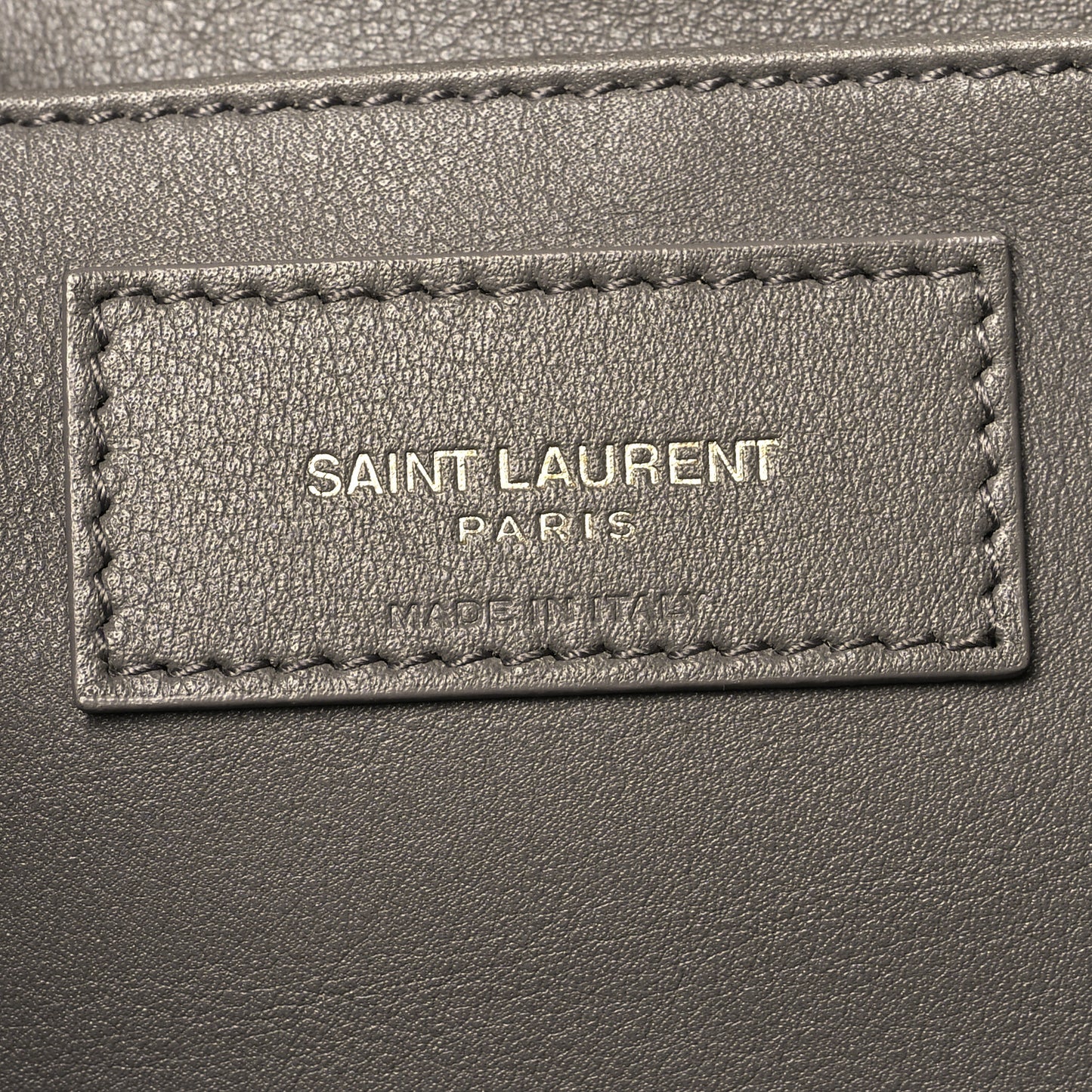 Calfskin Monogram Baby Cabas Fog