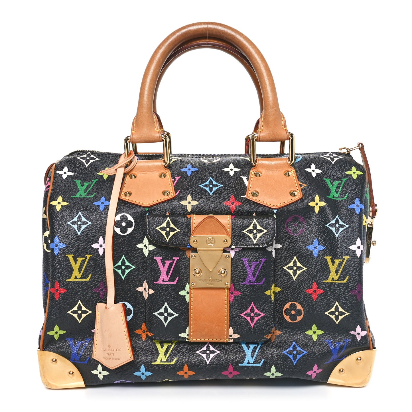 Monogram Multicolor Speedy 30 Black