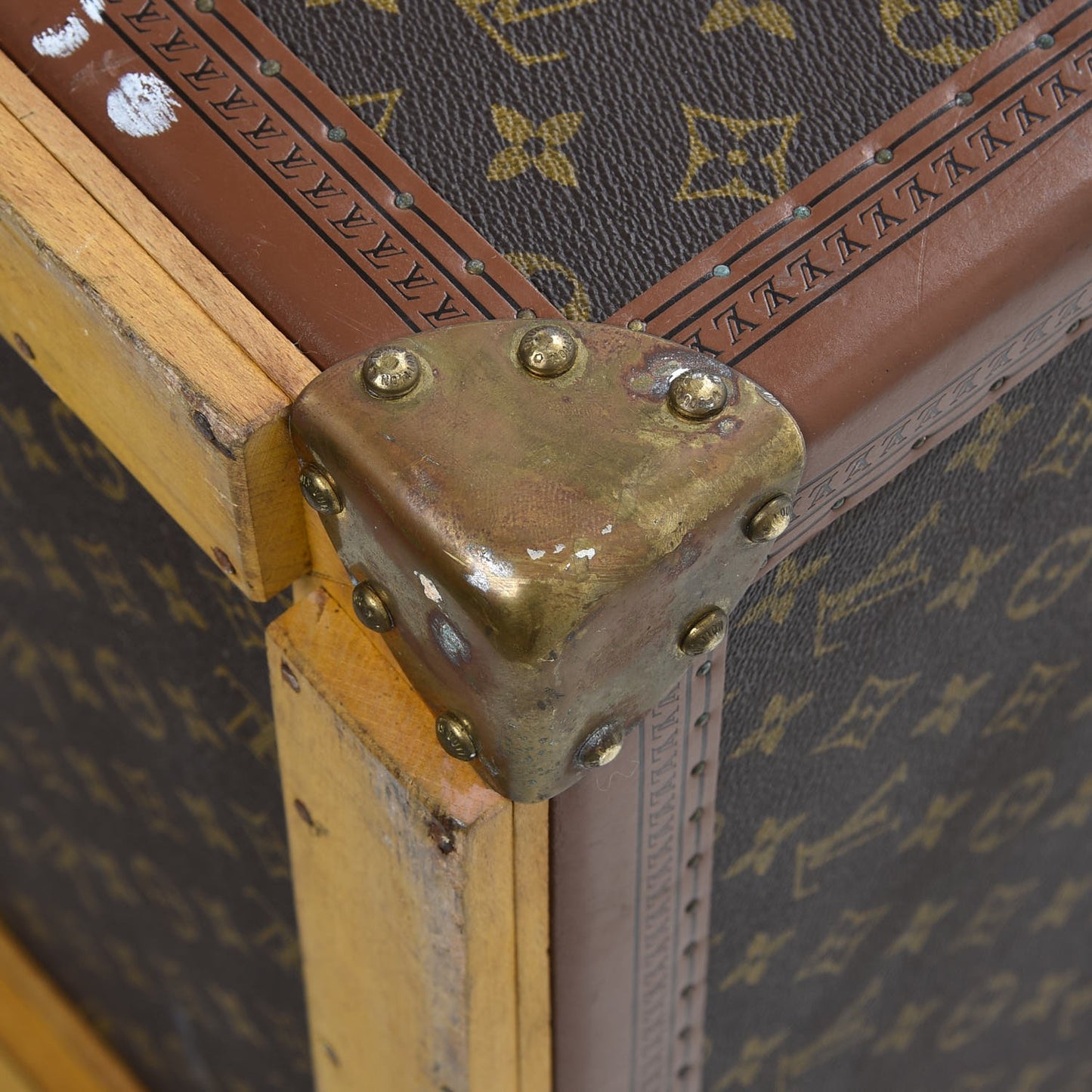 Monogram Stokowski Secretary Desk Trunk